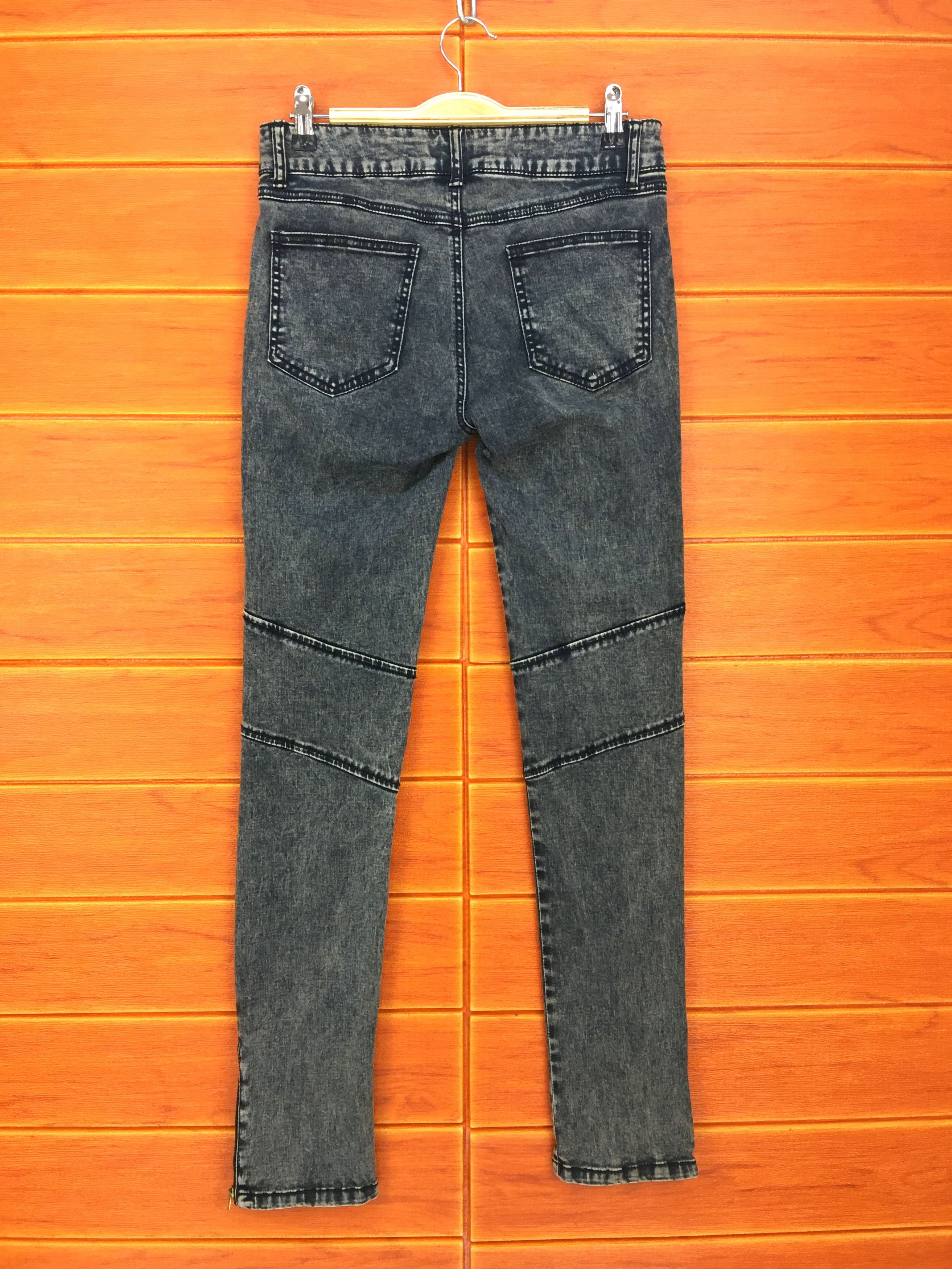 Masaki Matsushima MASAKI MATSUSHIMA Acid Bleach Wash Skinny Denim Jeans Size US 28 / EU 44 - 9 Thumbnail