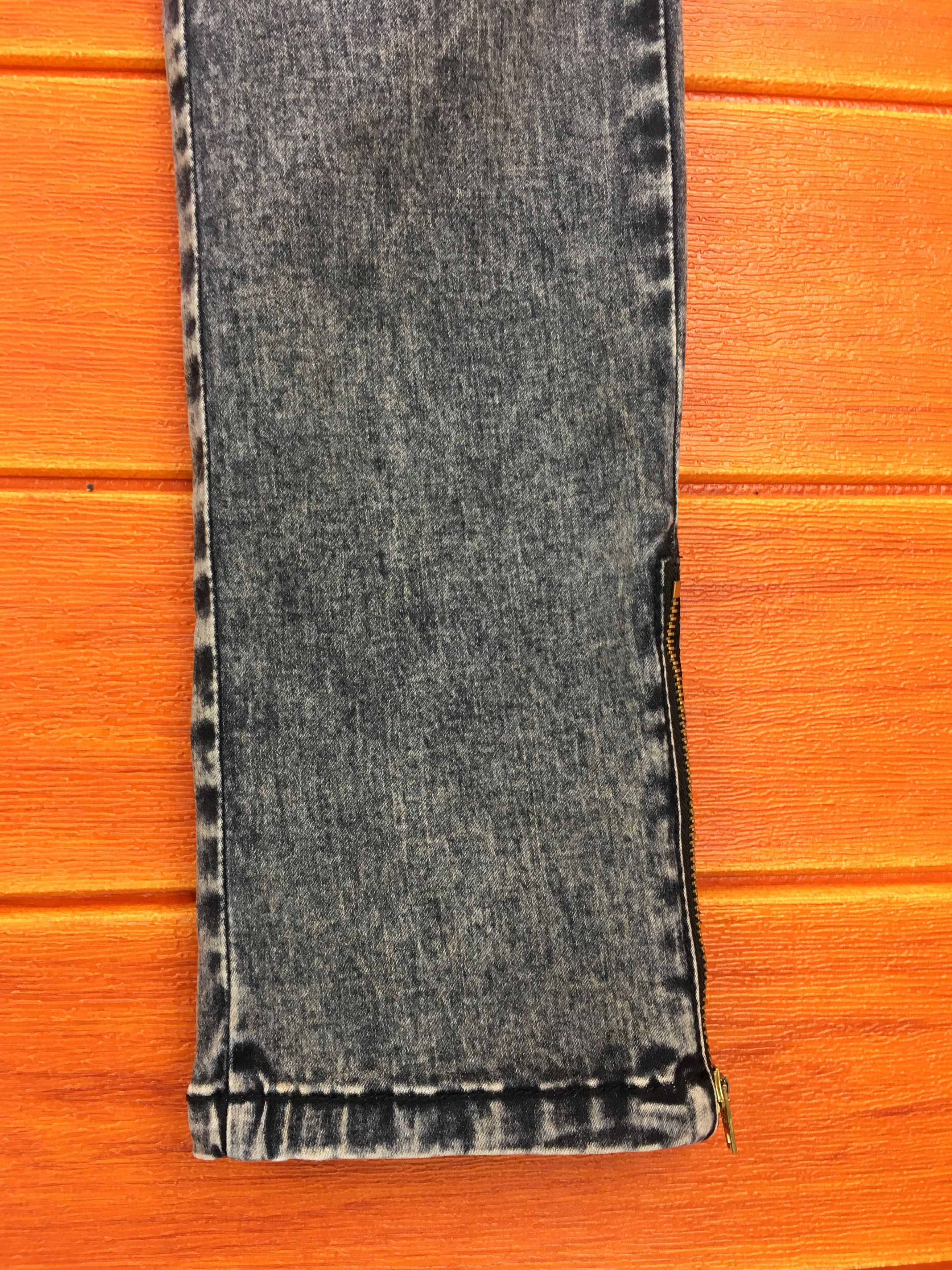 Masaki Matsushima MASAKI MATSUSHIMA Acid Bleach Wash Skinny Denim Jeans Size US 28 / EU 44 - 8 Thumbnail