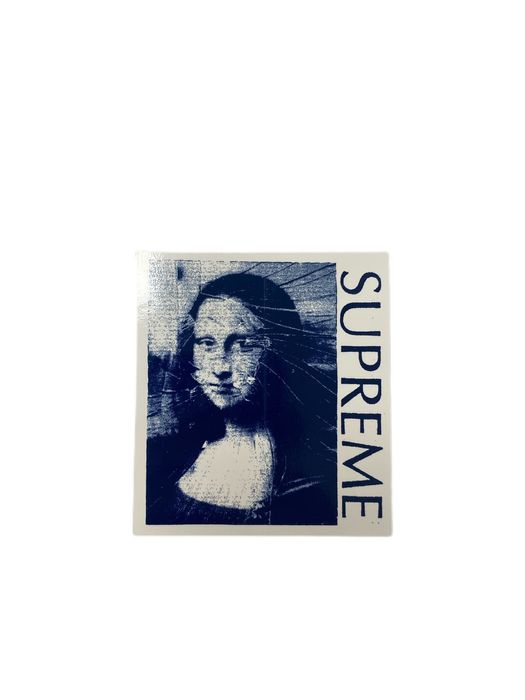 Mona lisa supreme hot sale sticker