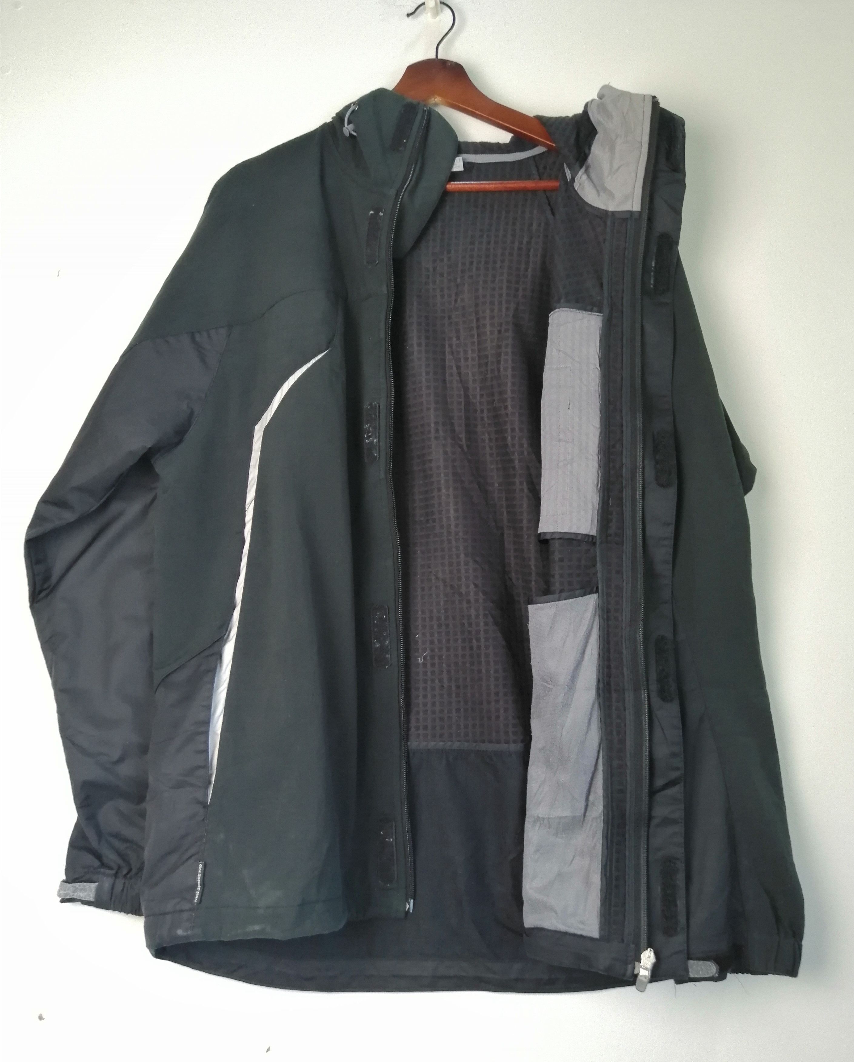 Nike × Vintage Nike Small Swoosh Sphere Pro Hoodie Jacket Size US XXL / EU 58 / 5 - 4 Thumbnail