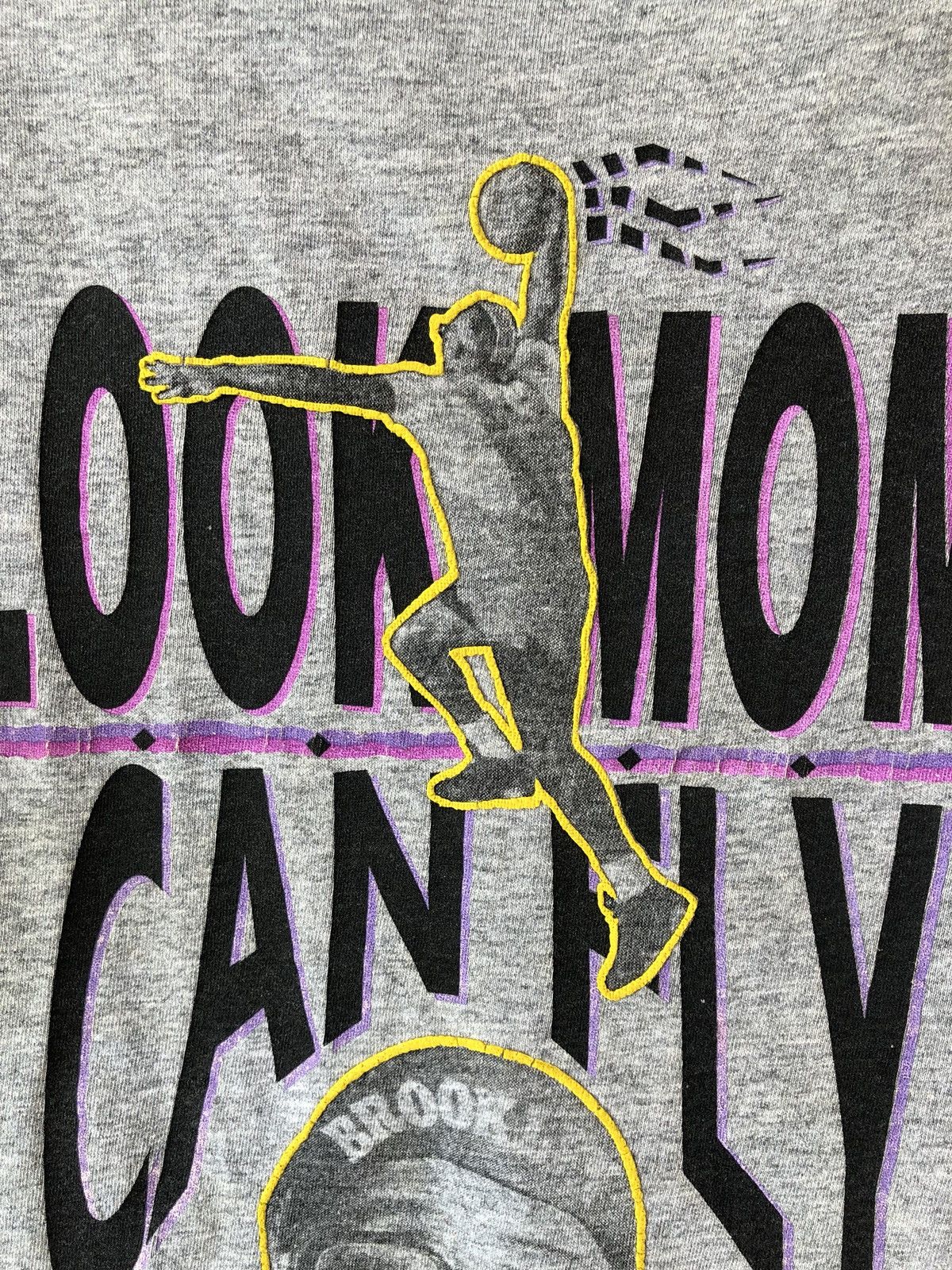 Nike × Vintage Vintage 90s NIKE Spike Lee Rare Tee Size US L / EU 52-54 / 3 - 4 Thumbnail