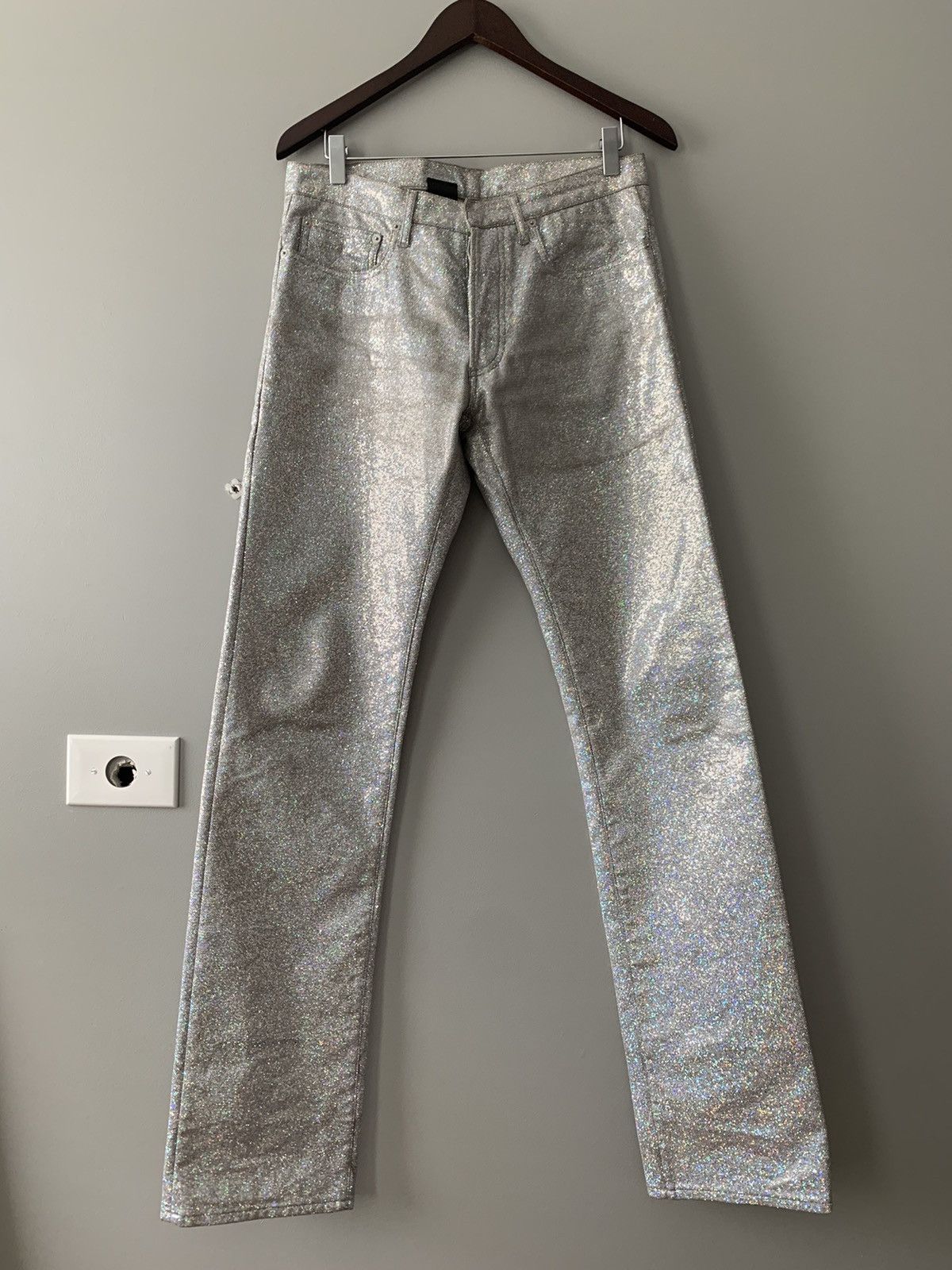 Dior ss06 best sale glitter pants