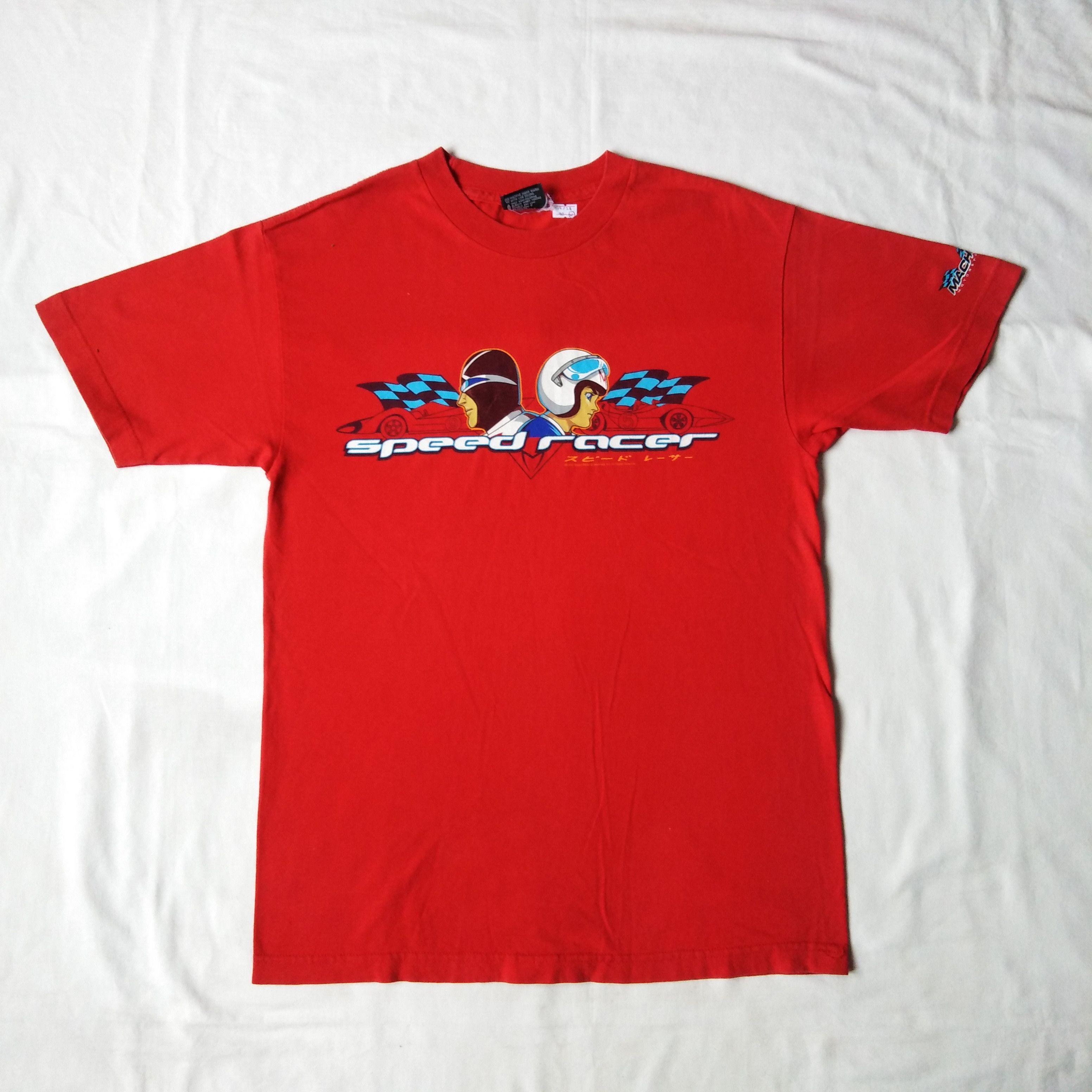 Tシャツ・カットソー Speed Racer Short Sleeve T Shirt (2color) all-over-print-mens-crew-neck-