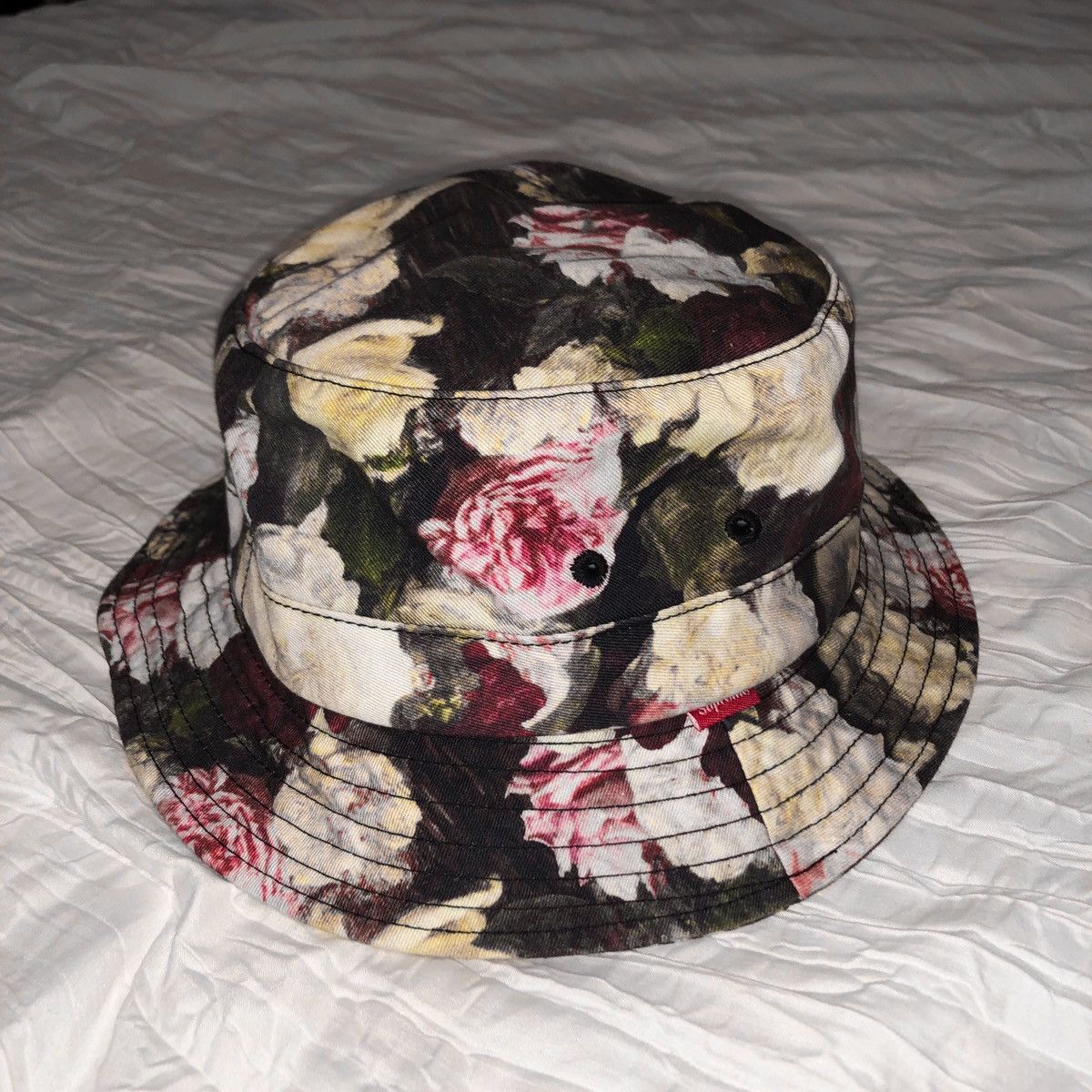 Supreme “Power, Corruption, Lies” Crusher Floral Bucket Hat | Grailed