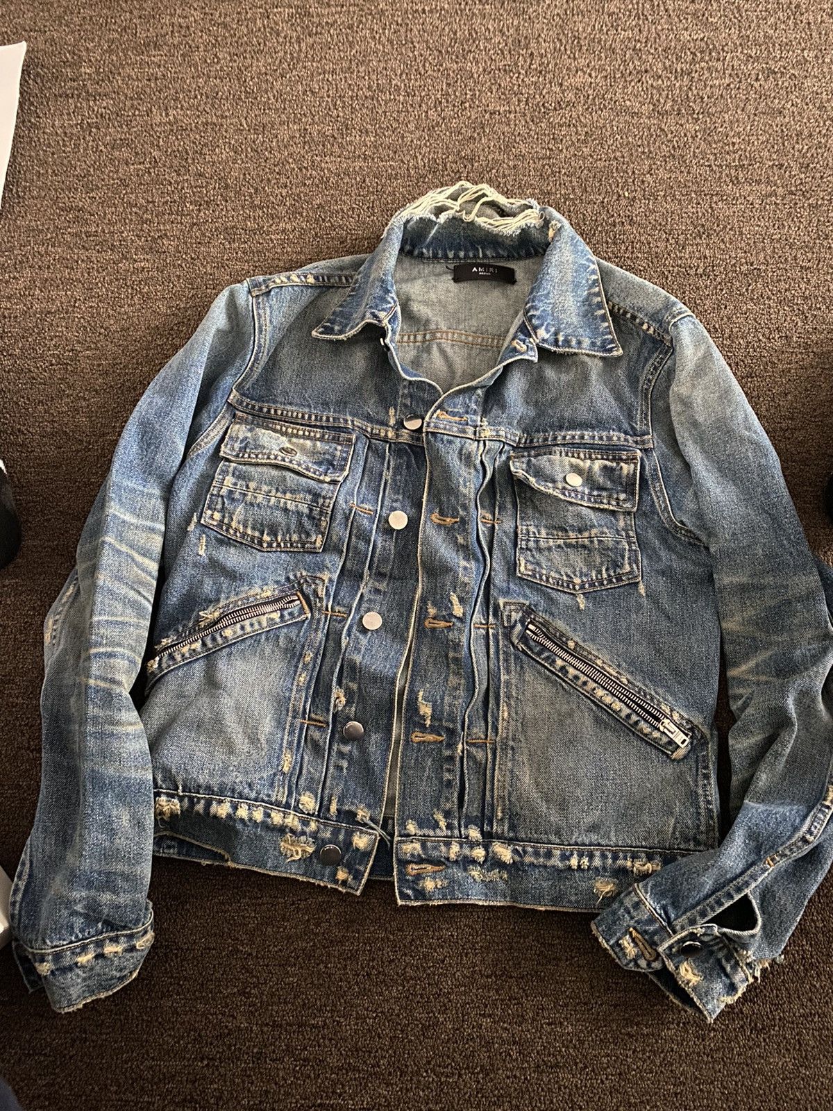 Amiri Amiri Biker denim jacket Size US M / EU 48-50 / 2 - 1 Thumbnail