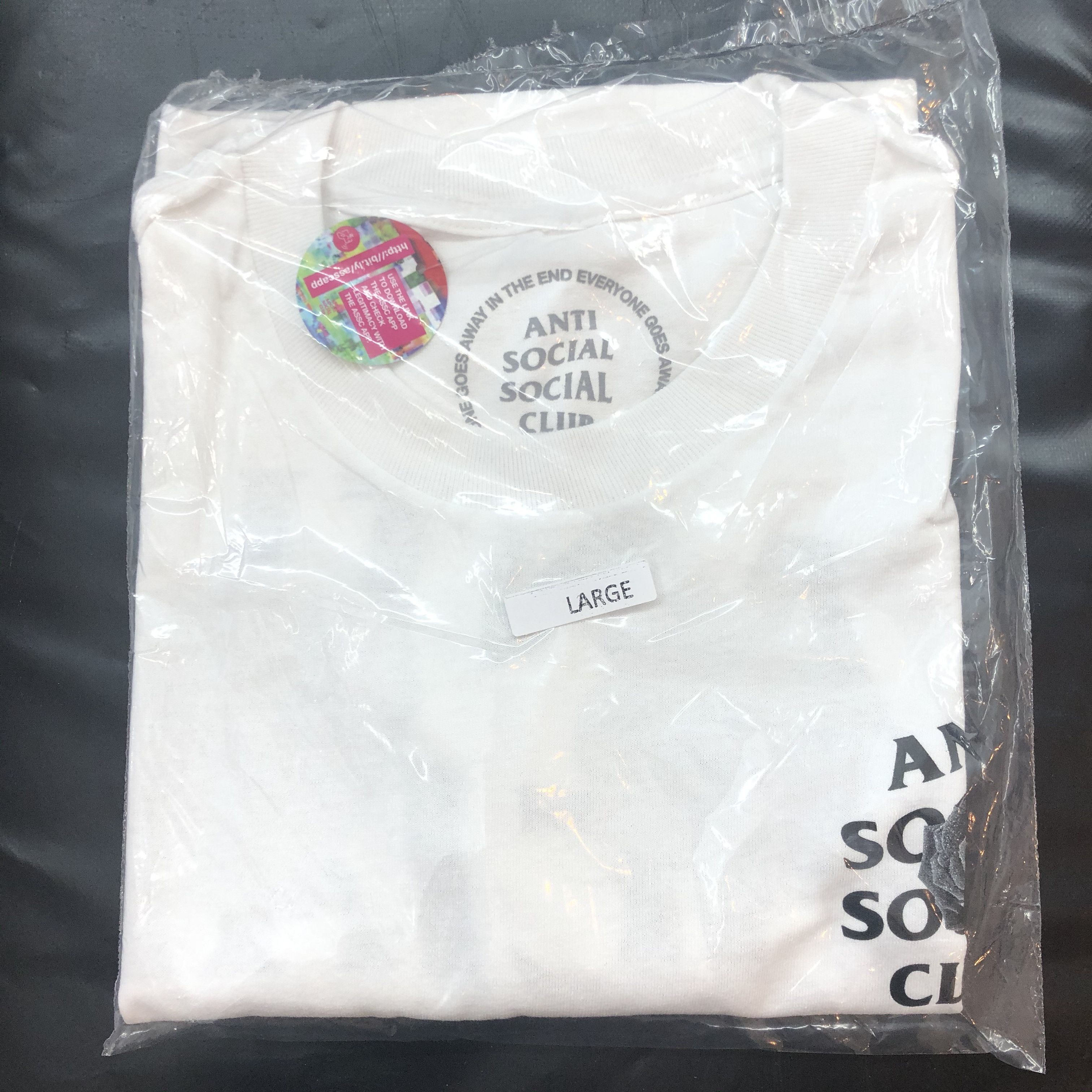 Anti Social Social Club DS ASSC Bat Emoji White Tee Bape Kith FTP FOG CDG OOTD MagOC Size US L / EU 52-54 / 3 - 1 Thumbnail
