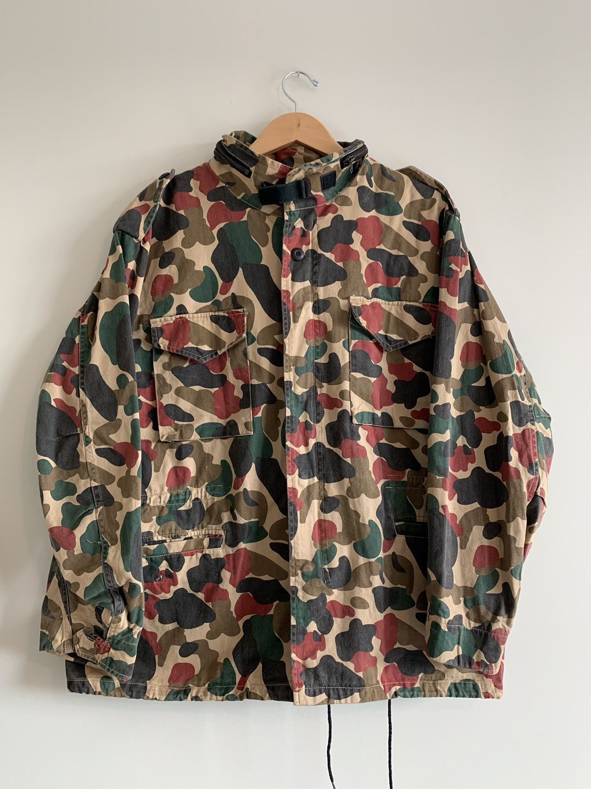 Bape 🏹 Vintage Bape Duck Camo Field Jacket | Grailed