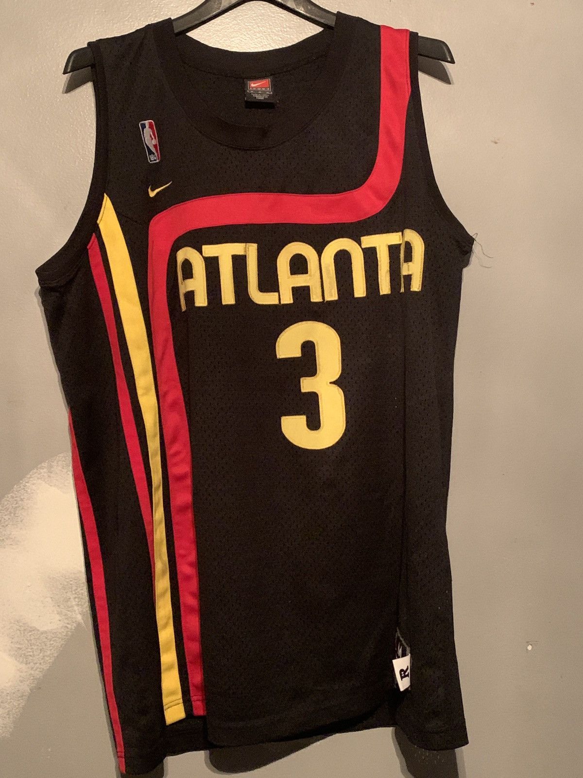 Shareef Abdur-Rahim #3 Atlanta Hawks NBA shirt NIKE Jersey boy S