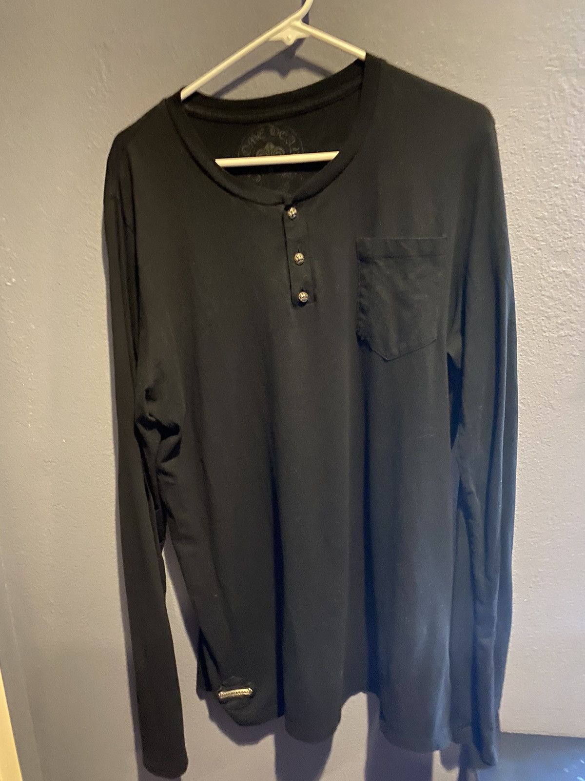 Chrome Hearts Chrome hearts button up long sleeve | Grailed