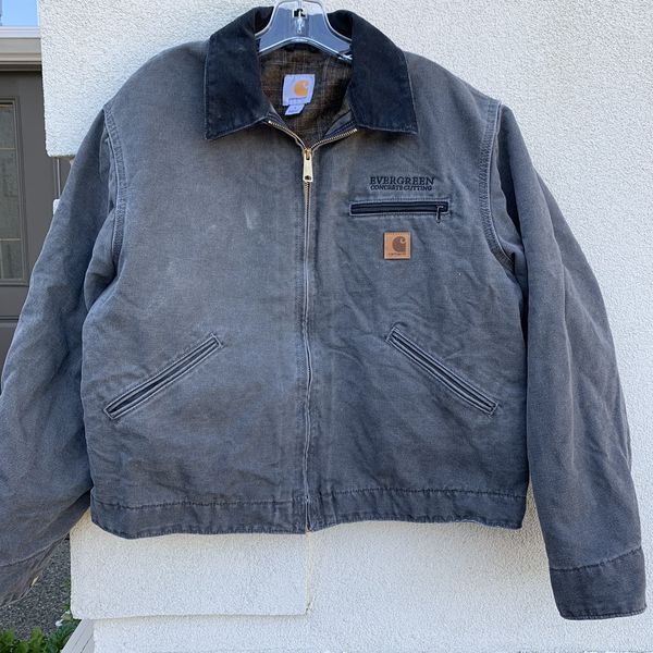 Vintage Vintage 1990’s Carhartt Detroit Workwear Duck Canvas Jacket ...