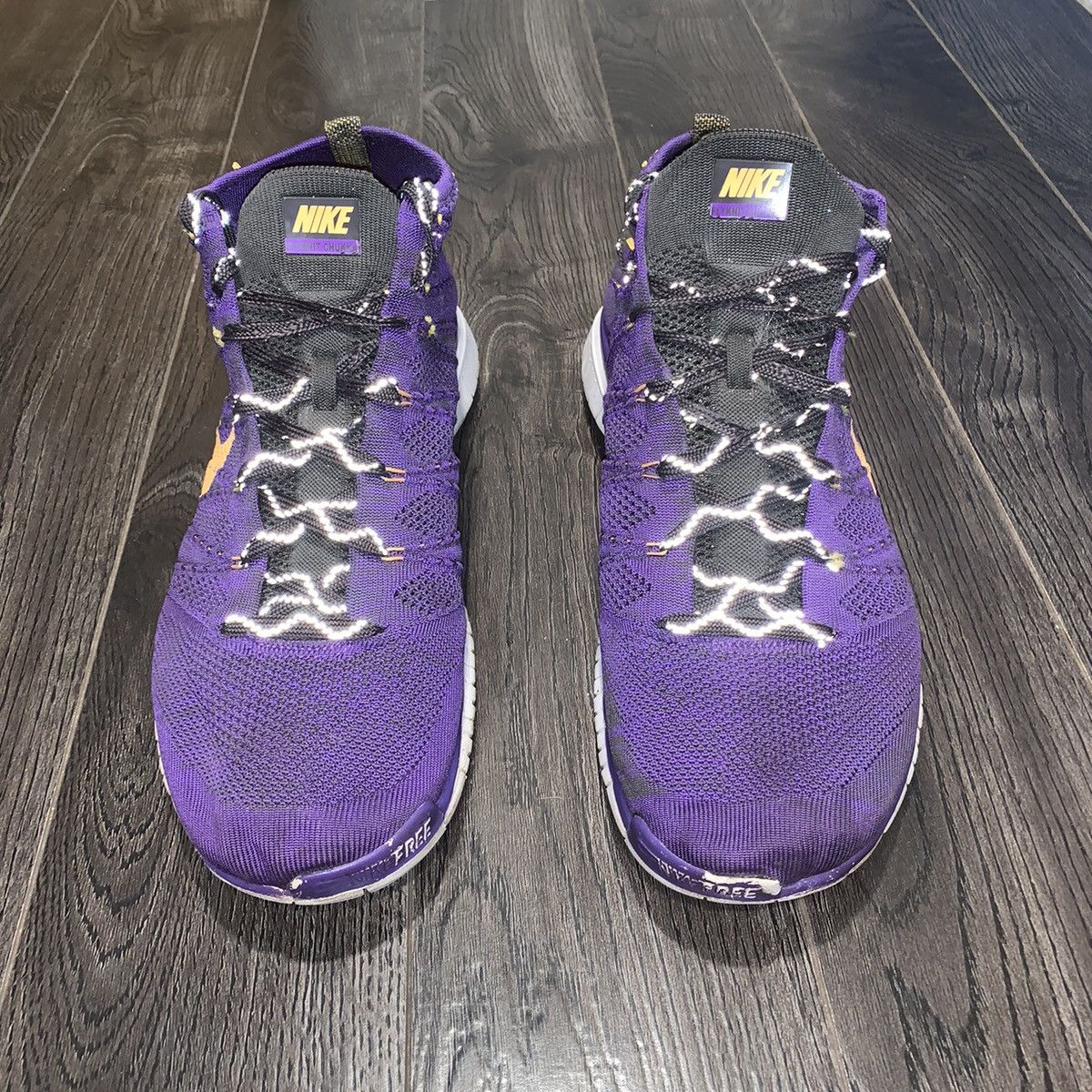 Free Flyknit Chukka Hyper Grape
