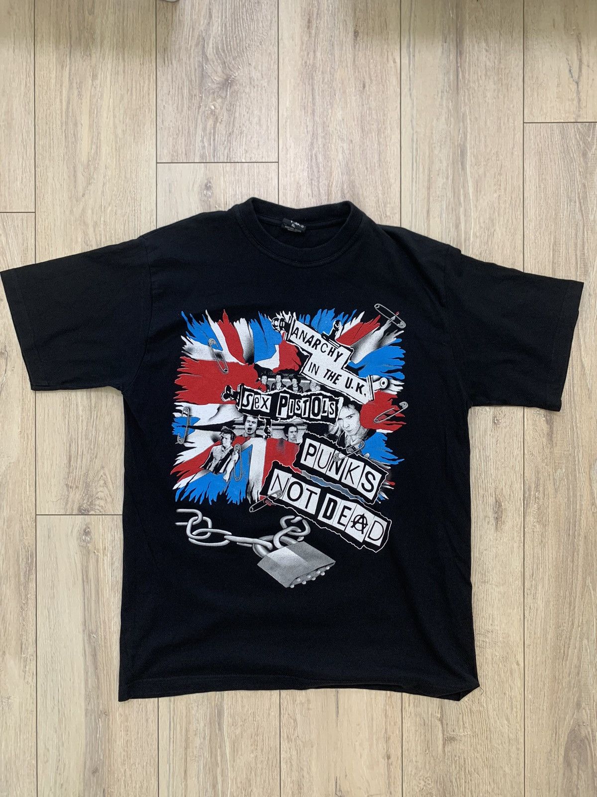 Band Tees × Vintage Sex Pistols Vintage T-shirt Anarchy in