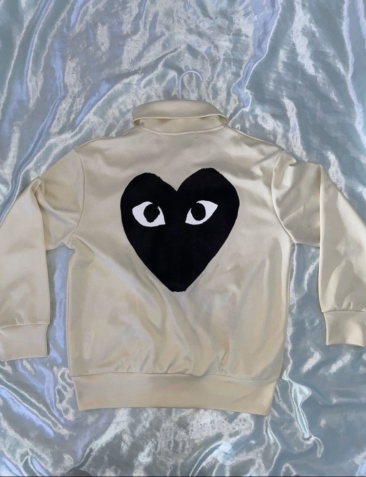 Cdg play track jacket online