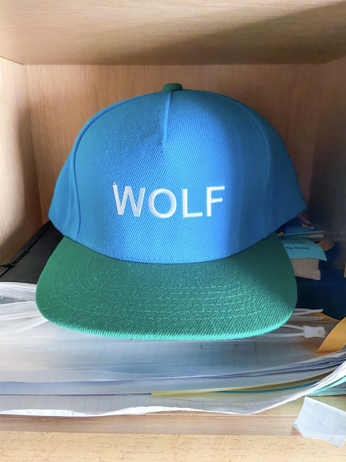 Golf Wang × Odd Future × Tyler The Creator Wolf Snap Back Hat | Grailed