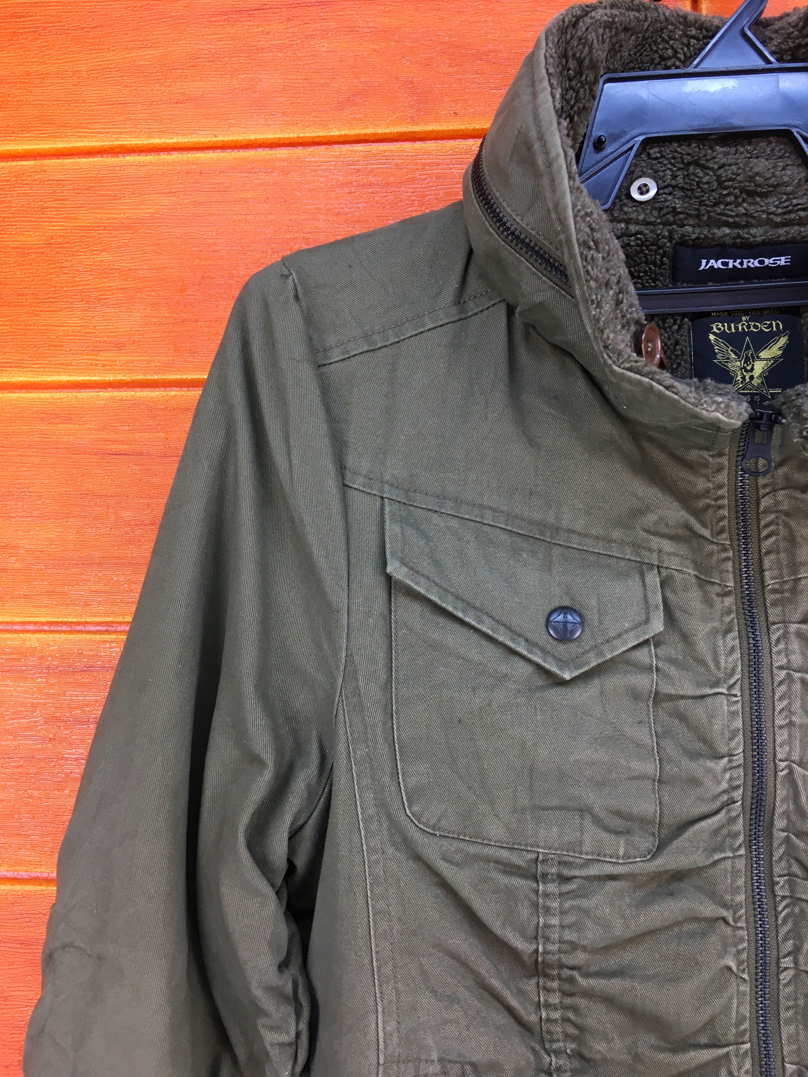 JACKROSE JACKROSE Olive Green Military Bomber Jacket Size US S / EU 44-46 / 1 - 2 Thumbnail