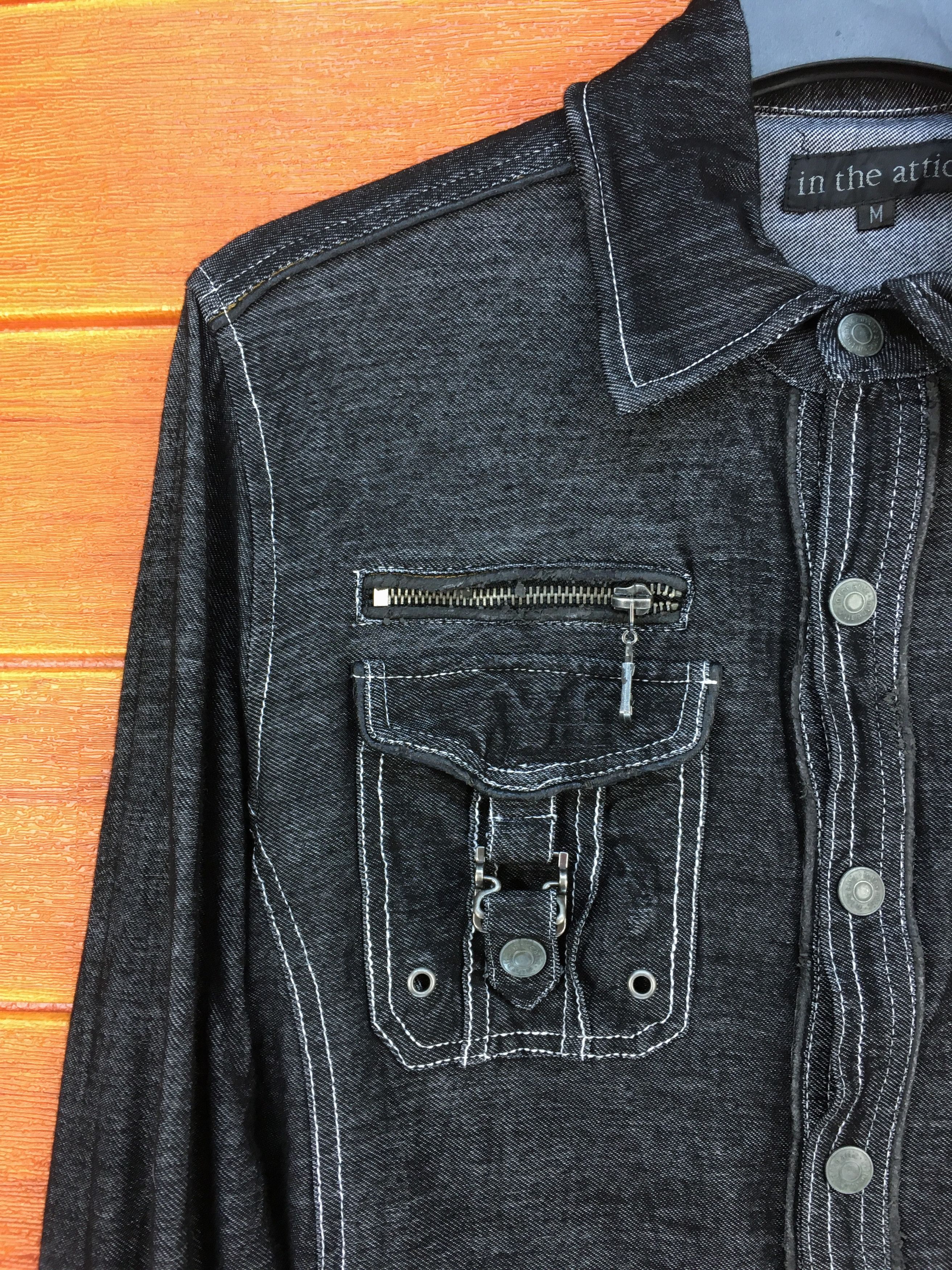In The Attic Vintage In The Attic Japan Stretchable Double Pocket Shirt Size US M / EU 48-50 / 2 - 3 Thumbnail