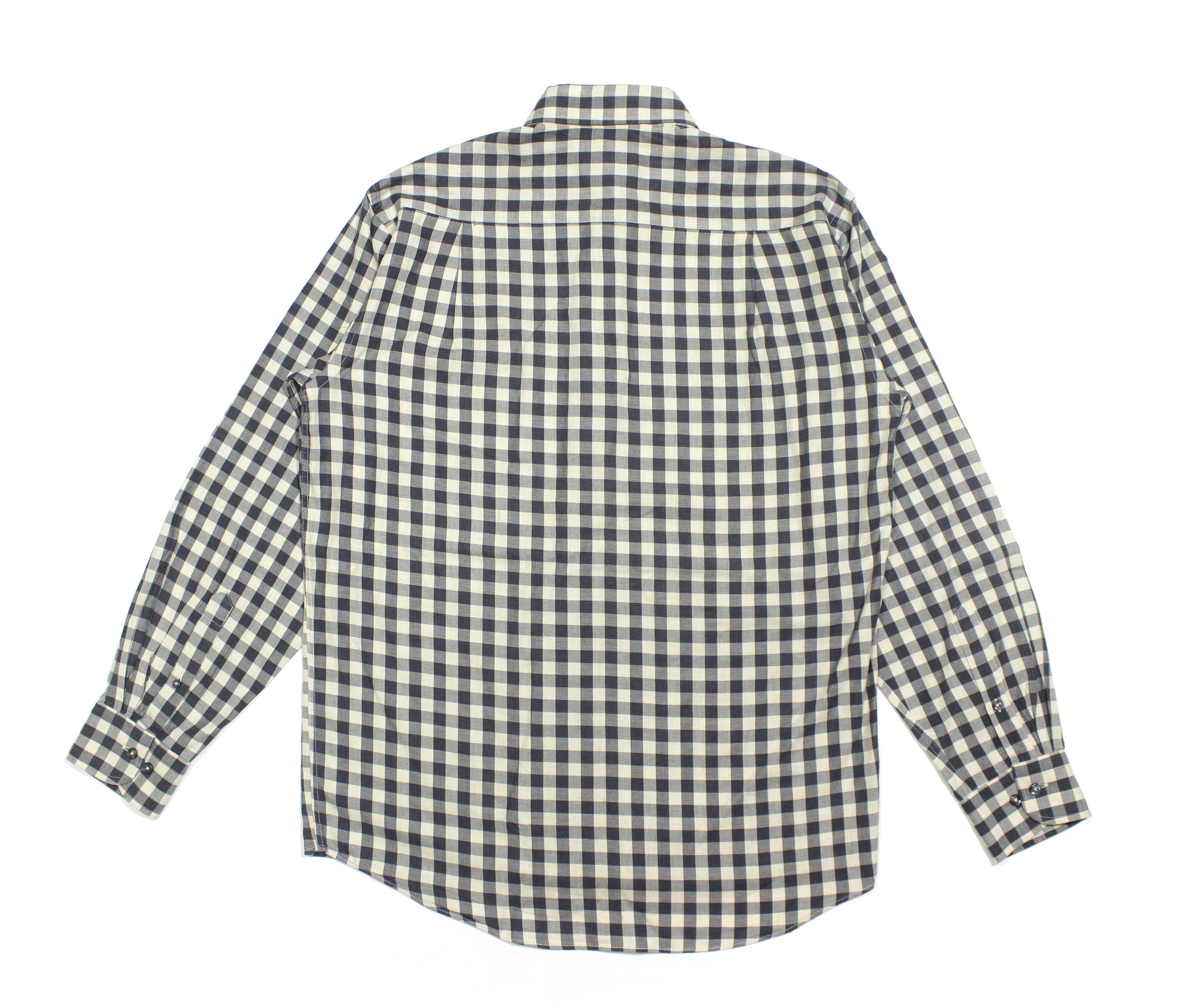 Burberry Nova Check Vintage Dress Shirt Size US L / EU 52-54 / 3 - 2 Thumbnail