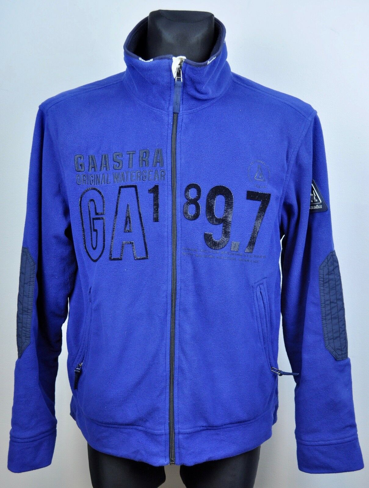 Designer GAASTRA lined Fleece Windbreaker Sailing Jumper Jacket Size US L / EU 52-54 / 3 - 1 Thumbnail