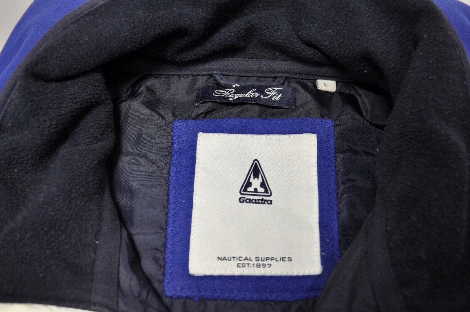 Designer GAASTRA lined Fleece Windbreaker Sailing Jumper Jacket Size US L / EU 52-54 / 3 - 5 Thumbnail