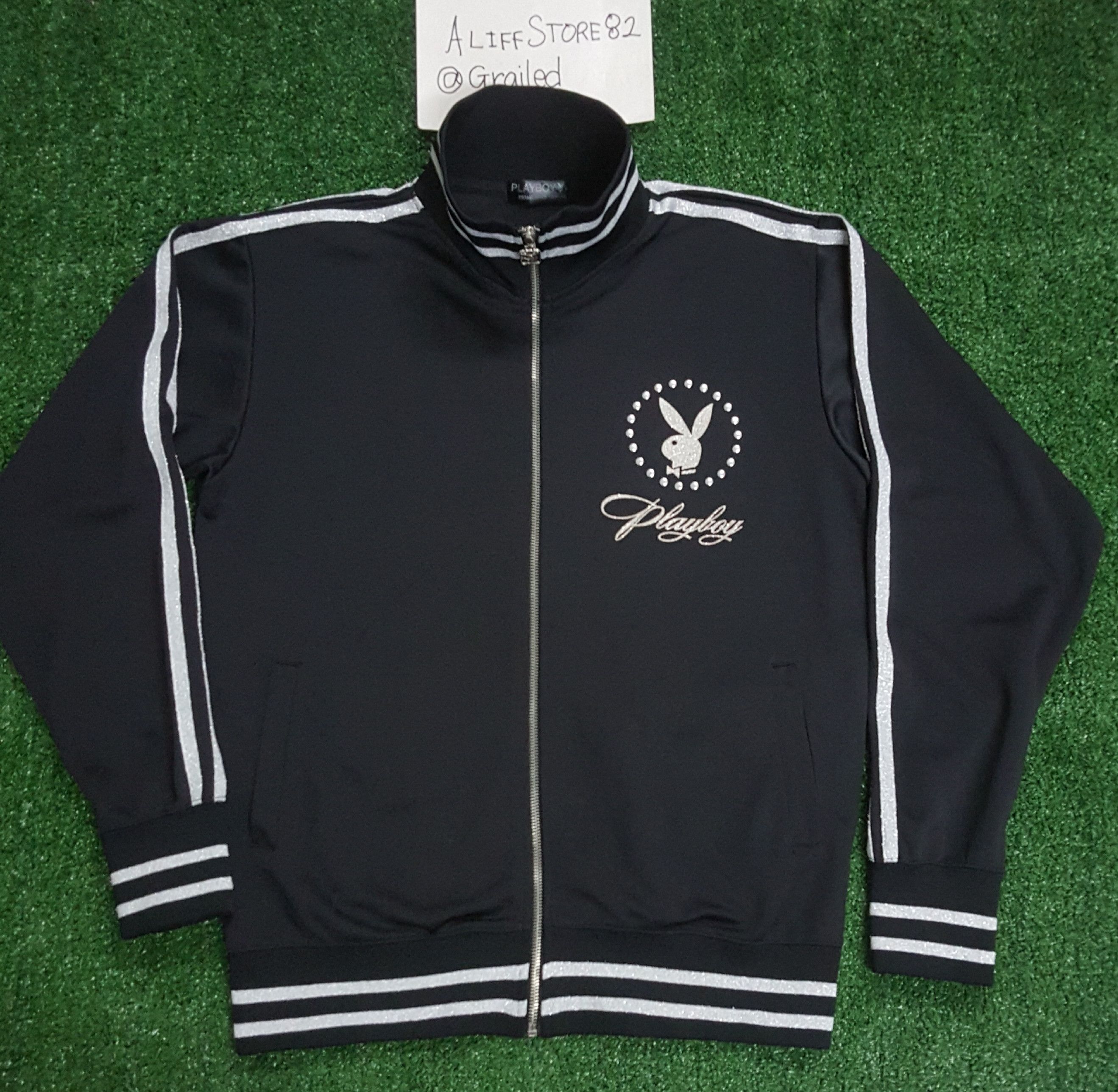 Playboy 📍LastDrop📍PlayBoy TracksuitTops Jacket Size US L / EU 52-54 / 3 - 2 Thumbnail