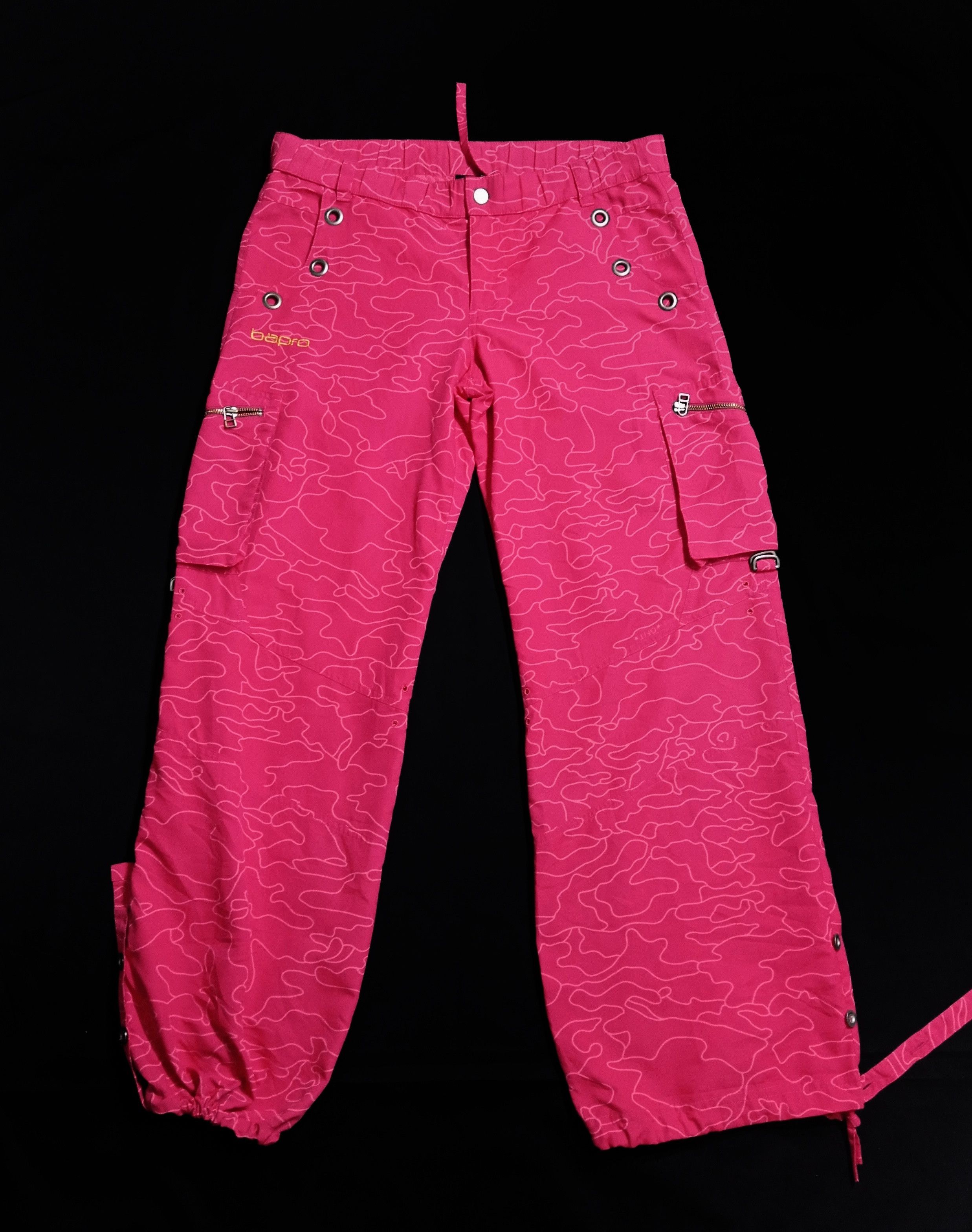 Japanese Brand Bapro Polished Professional parachute draw string pants Size US 34 / EU 50 - 1 Thumbnail