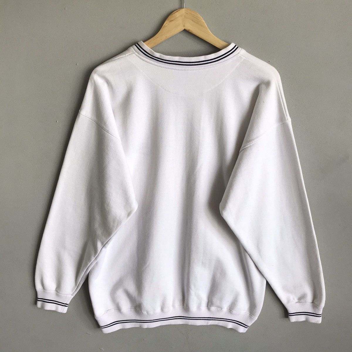 Nike × Vintage Vintage Nike 90s White Sweatshirt Size US XL / EU 56 / 4 - 5 Thumbnail