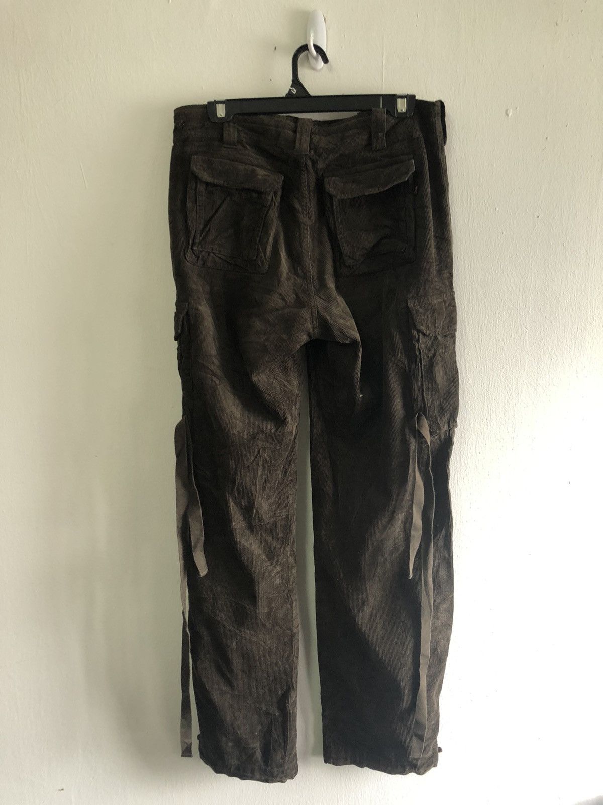 Designer × Japanese Brand 291295 HOMME Corduroy Pants Cargo Parachute Size US 32 / EU 48 - 5 Thumbnail