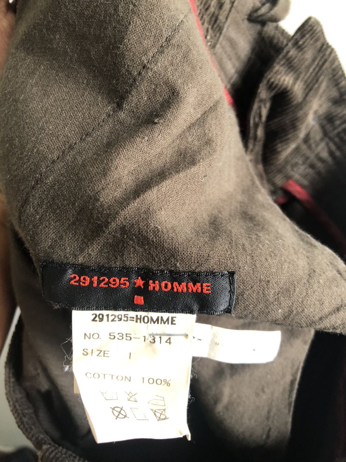 Designer × Japanese Brand 291295 HOMME Corduroy Pants Cargo Parachute Size US 32 / EU 48 - 9 Thumbnail