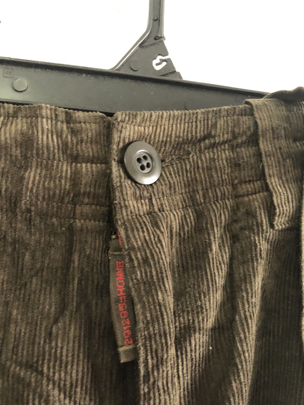 Designer × Japanese Brand 291295 HOMME Corduroy Pants Cargo Parachute Size US 32 / EU 48 - 2 Thumbnail