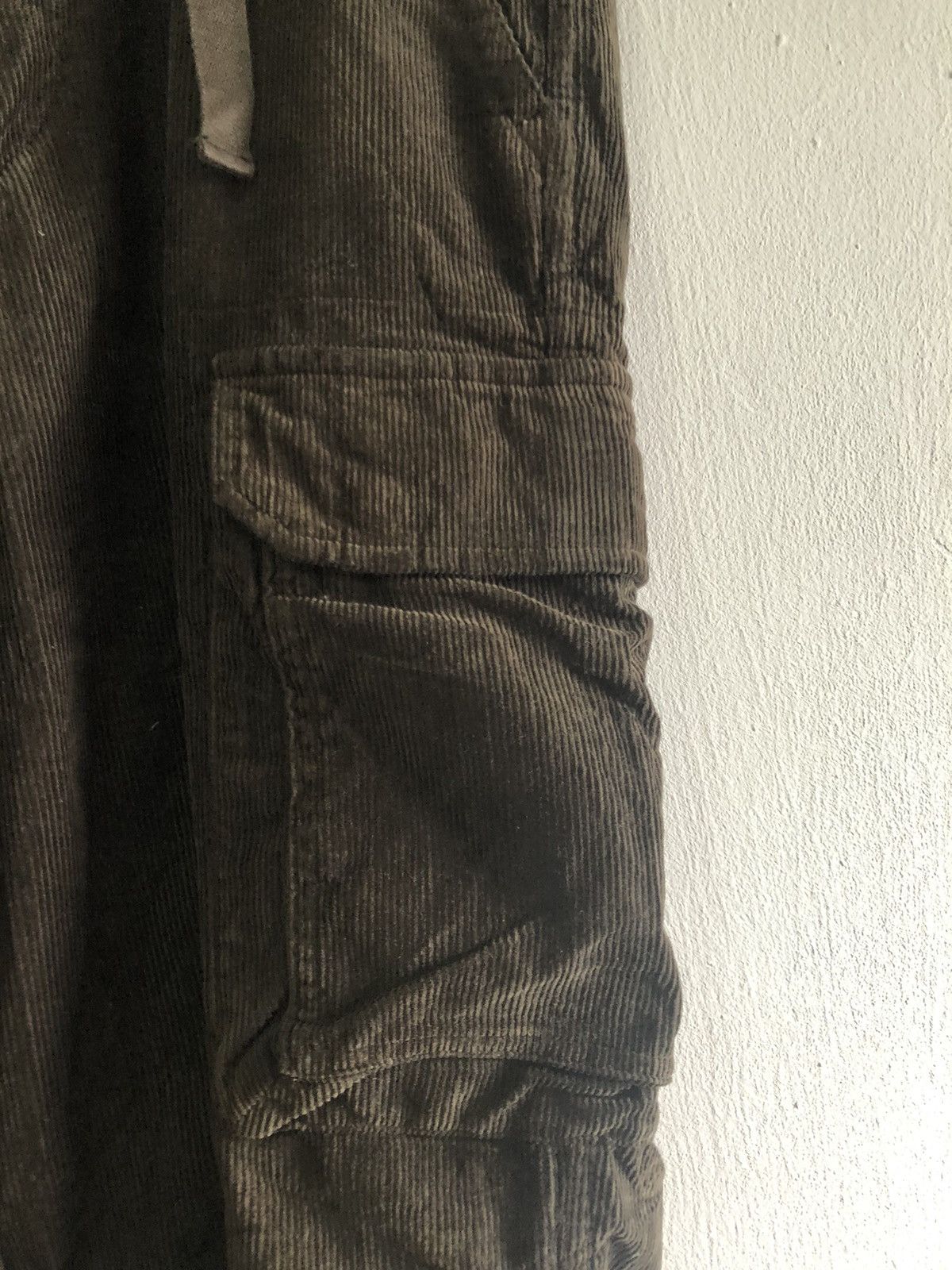 Designer × Japanese Brand 291295 HOMME Corduroy Pants Cargo Parachute Size US 32 / EU 48 - 4 Thumbnail