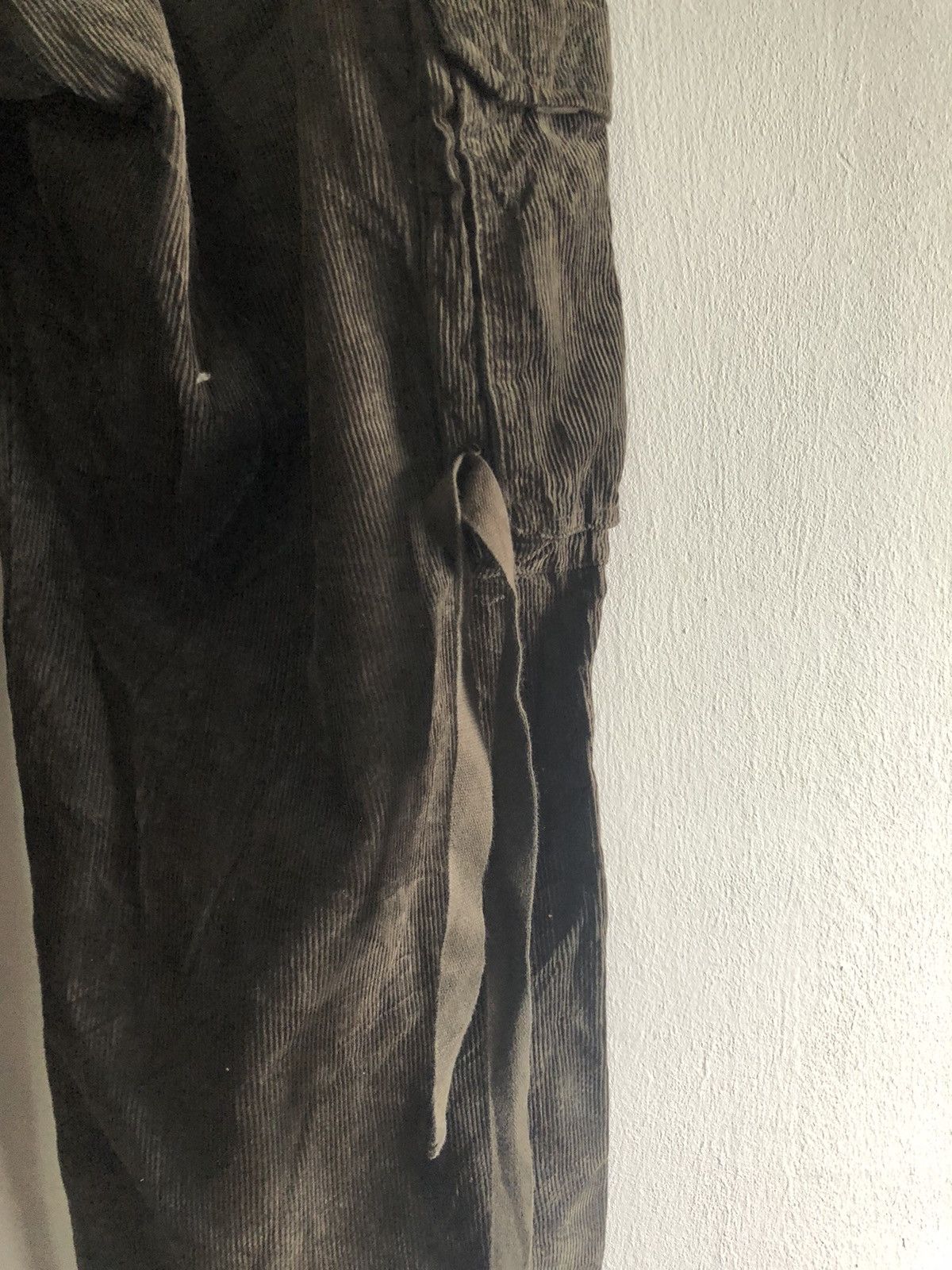 Designer × Japanese Brand 291295 HOMME Corduroy Pants Cargo Parachute Size US 32 / EU 48 - 8 Thumbnail
