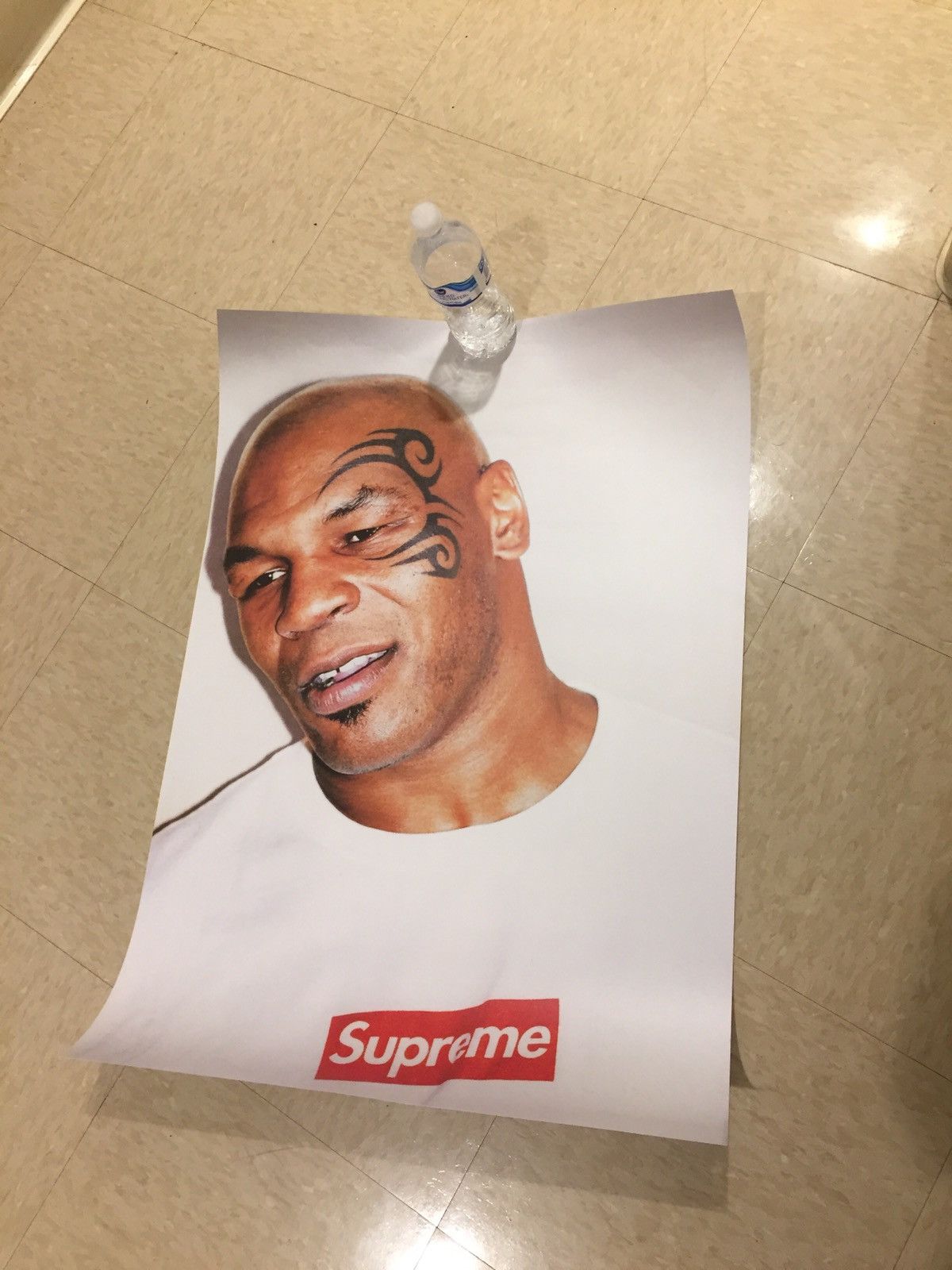 Mike tyson outlet supreme poster