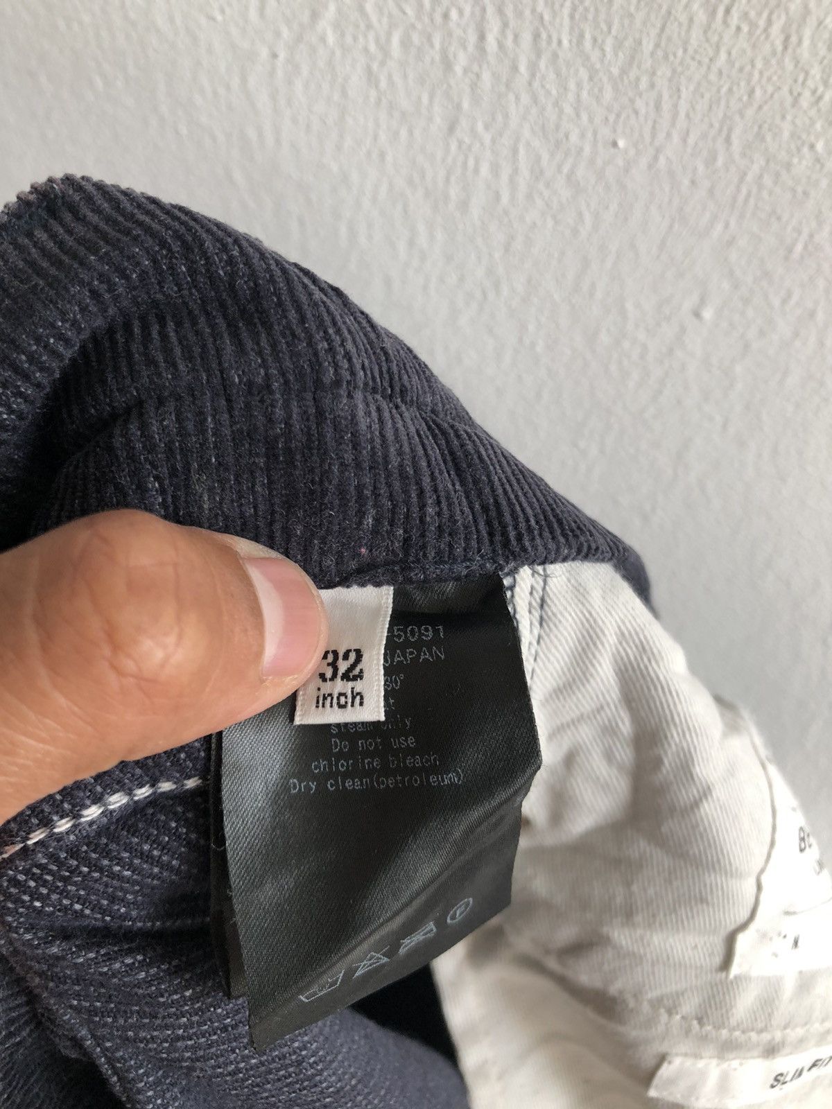 BEAUTY&YOUTH × United Arrows BEAUTY YOUTH Corduroy Pants Slim Fit Size US 34 / EU 50 - 7 Thumbnail