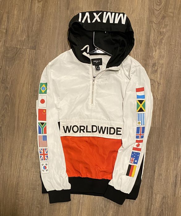 Forever 21 worldwide store hoodie