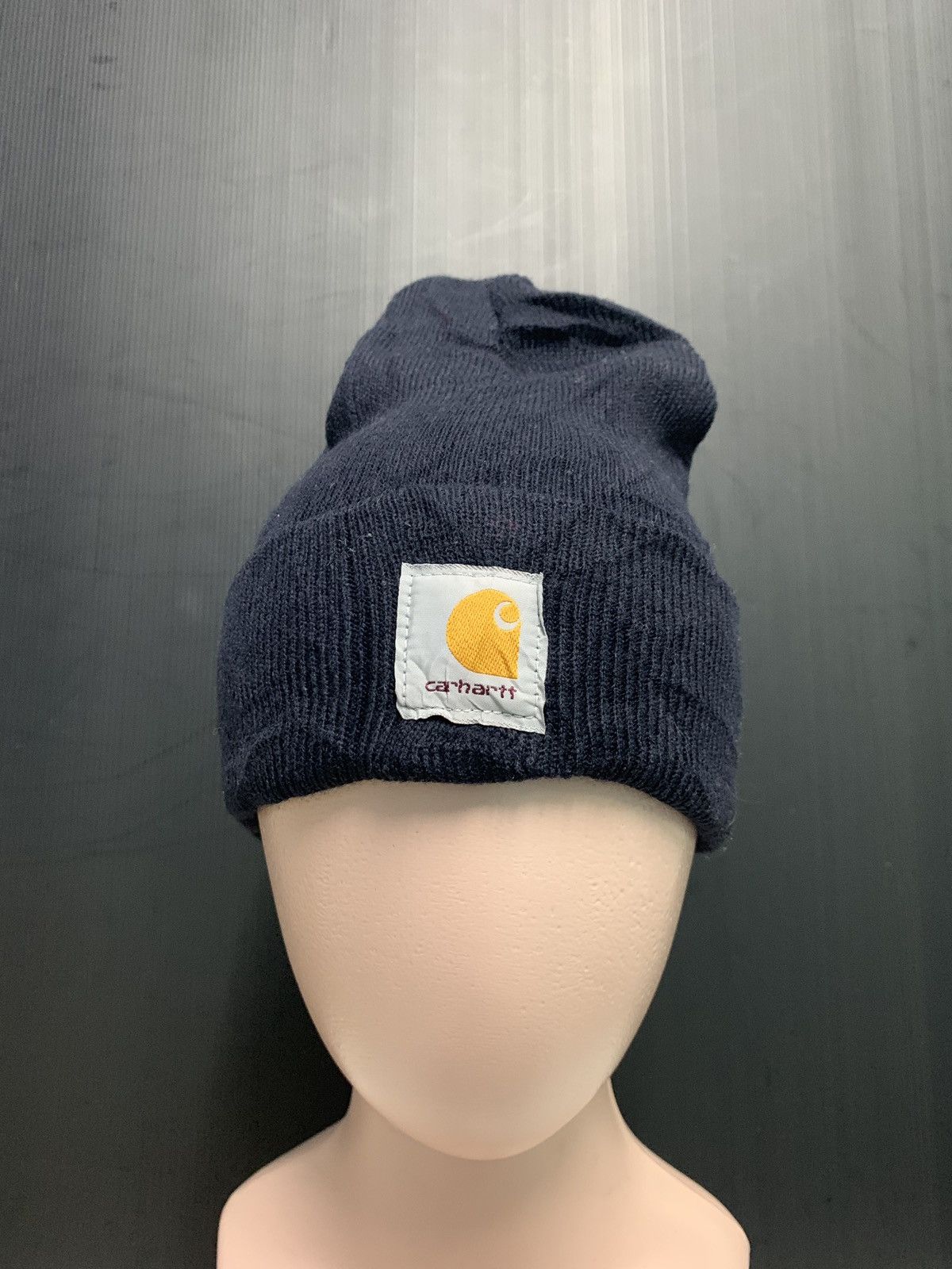 Carhartt × Garment Reproduction of Workers × Vintage Vintage 90s Carhartt Beanie Cap Size ONE SIZE - 1 Thumbnail