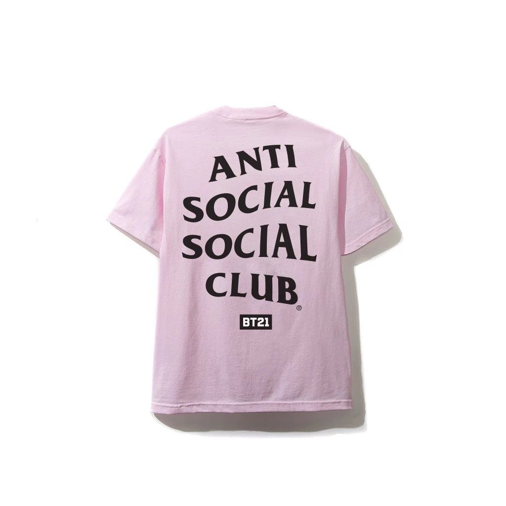 Anti Social Social Club × Other DS ASSC x BT21 What you need Pink Tee Bape kith kaws vlone Size US XS / EU 42 / 0 - 5 Thumbnail
