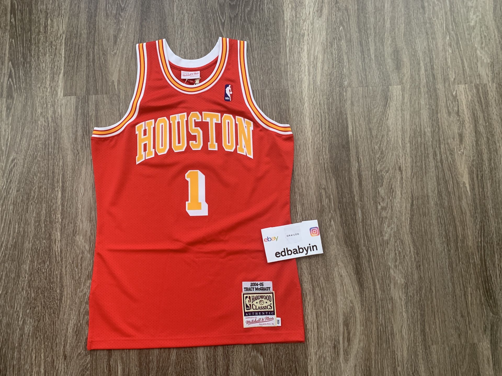  Mitchell & Ness Tracy McGrady Houston Rockets 2004-05