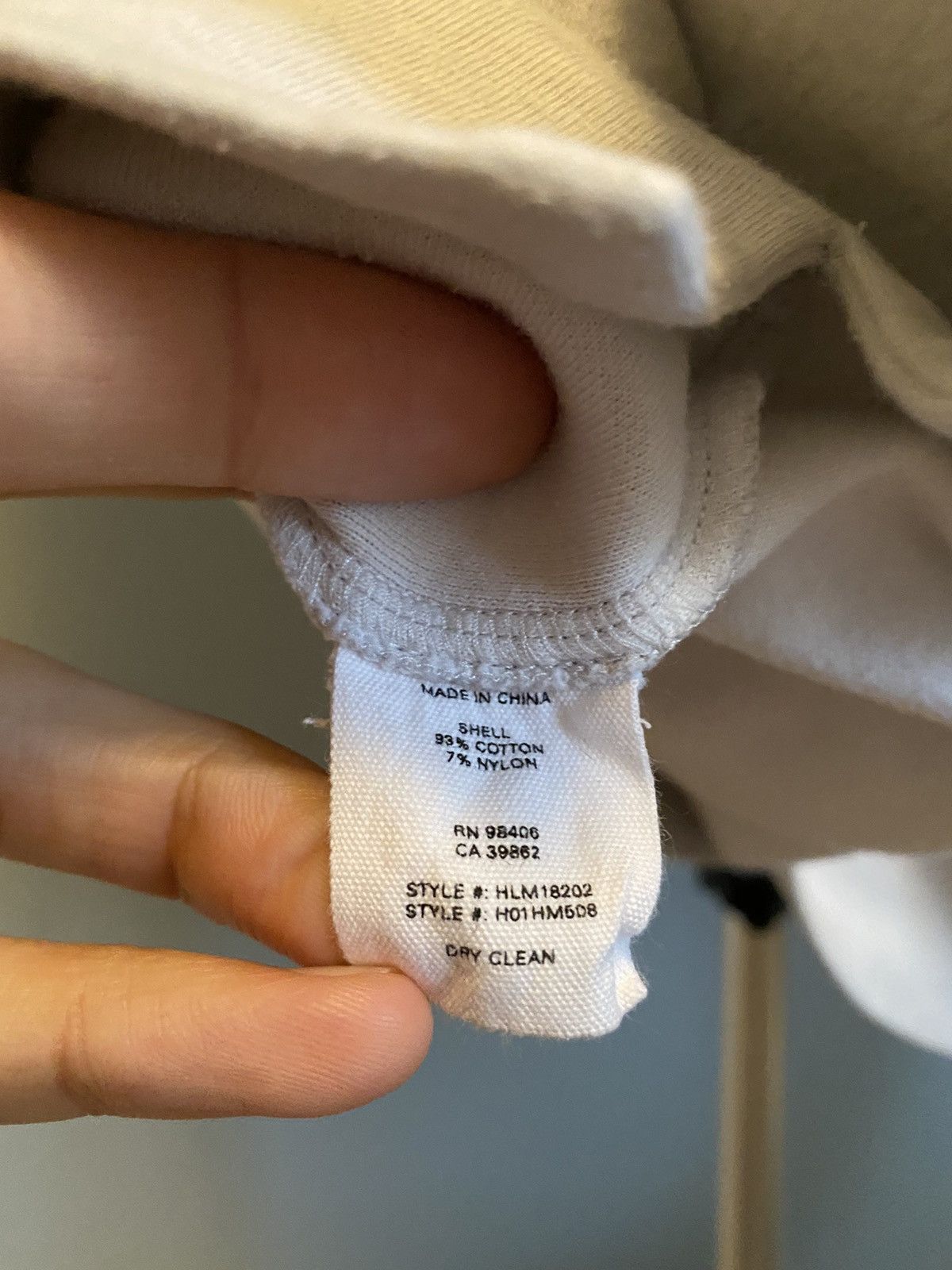 Helmut Lang Helmut Lang Elongated Tee Size US M / EU 48-50 / 2 - 6 Thumbnail