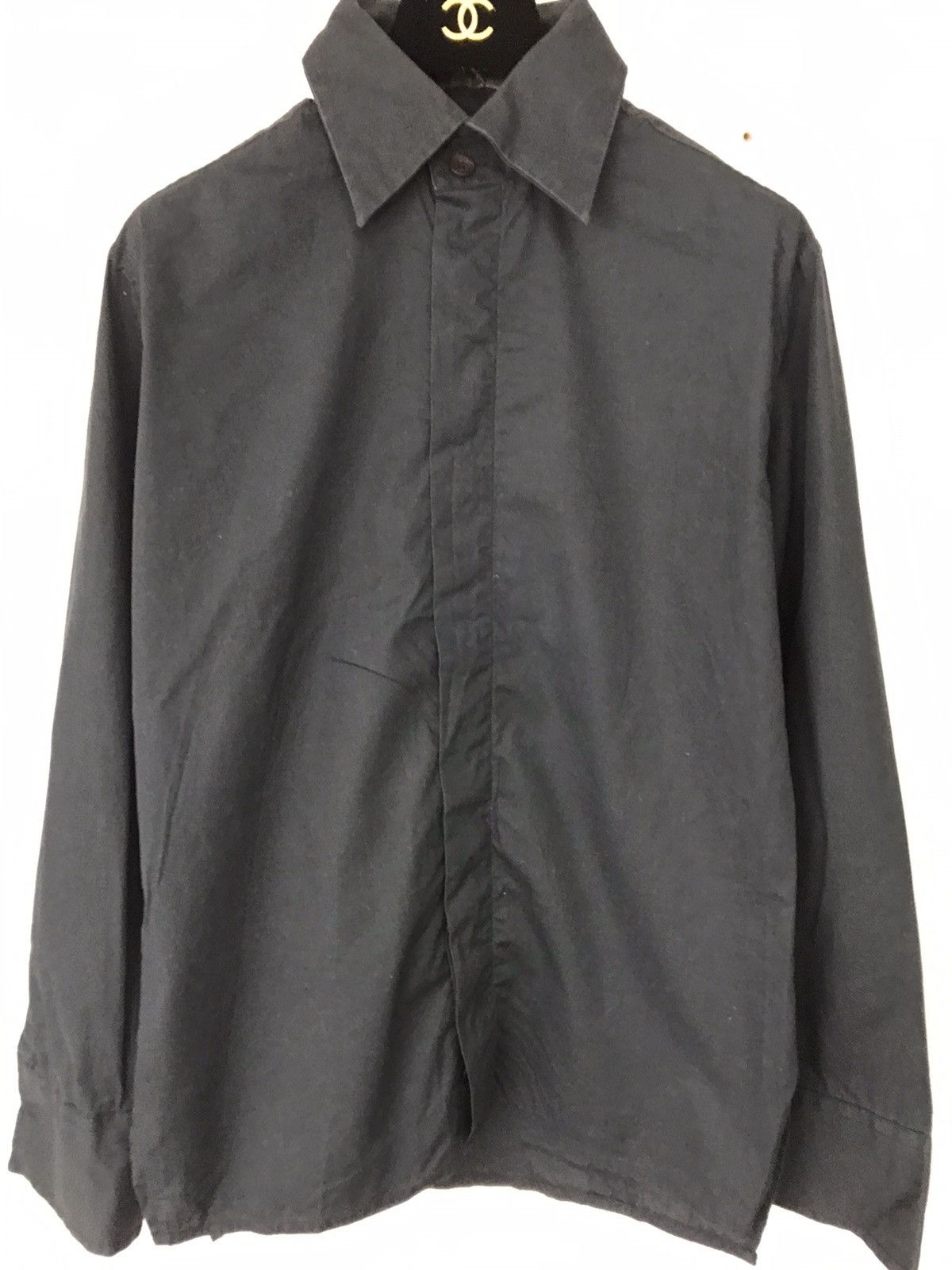 Dirk Bikkembergs Dirk Bikkembergs back pleated shirt Size US M / EU 48-50 / 2 - 1 Thumbnail