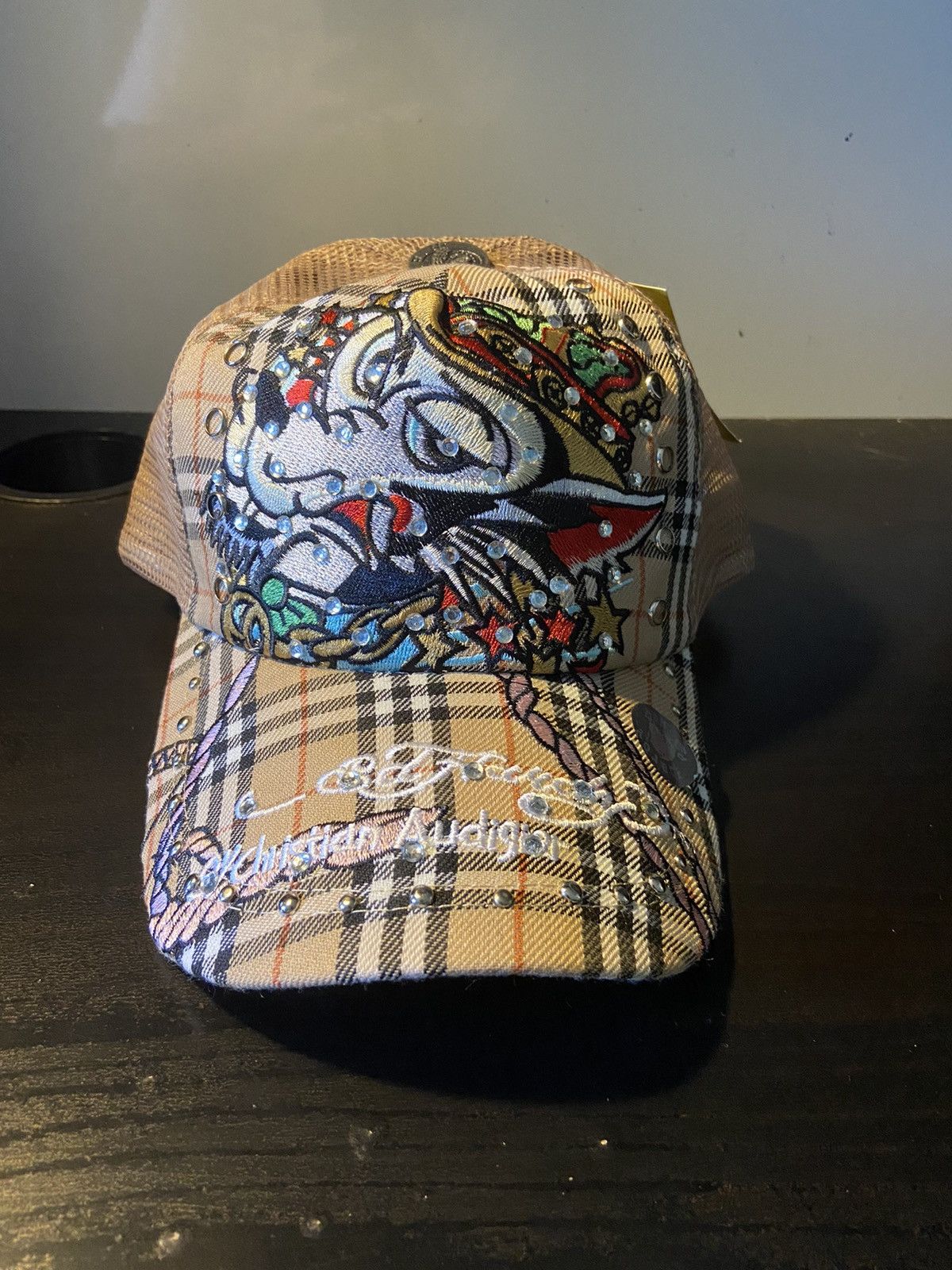 Ed Hardy Button shops Down Shirt+Underwear+Bucket Hat