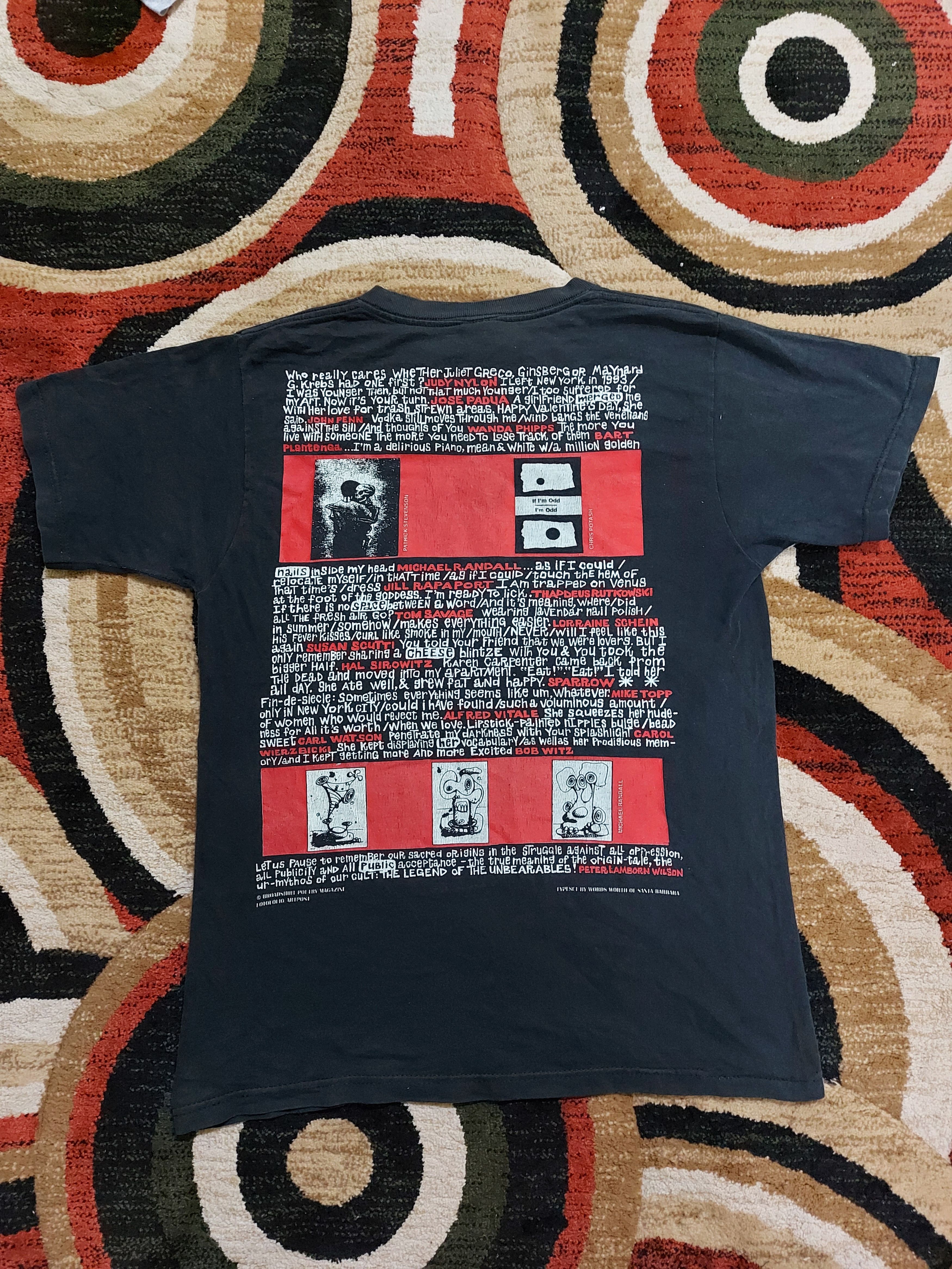 Vintage (B90) broadshirt poetry magazine Size US M / EU 48-50 / 2 - 6 Thumbnail