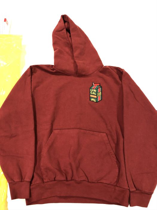 Lyrical lemonade carton 2025 patch hoodie