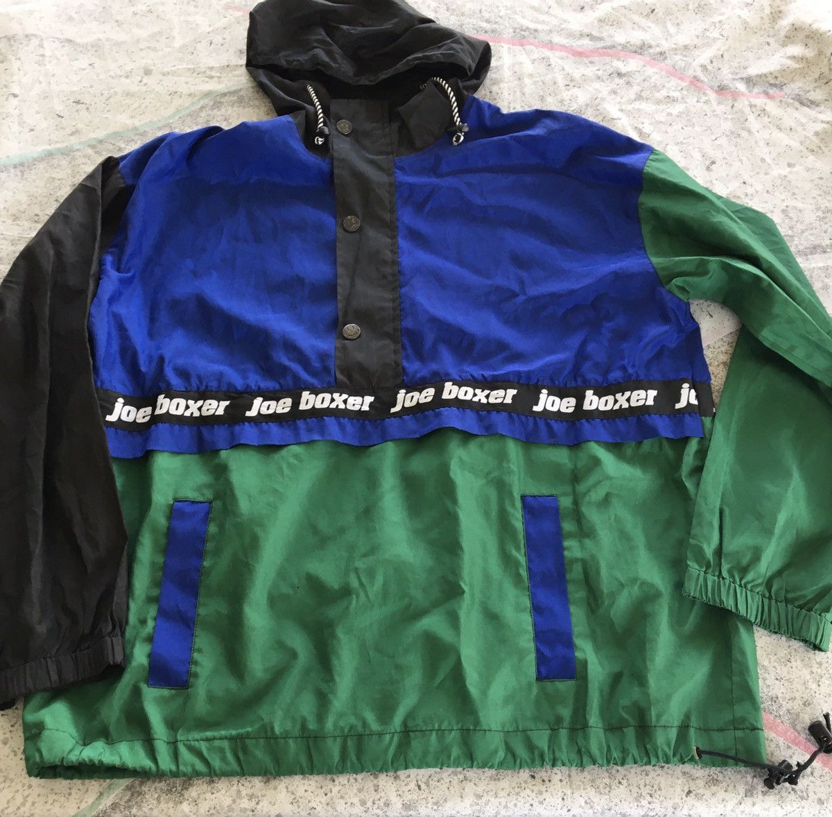 Joe Boxer Vintage Windbreaker Jacket joe boxer size Large | Grailed