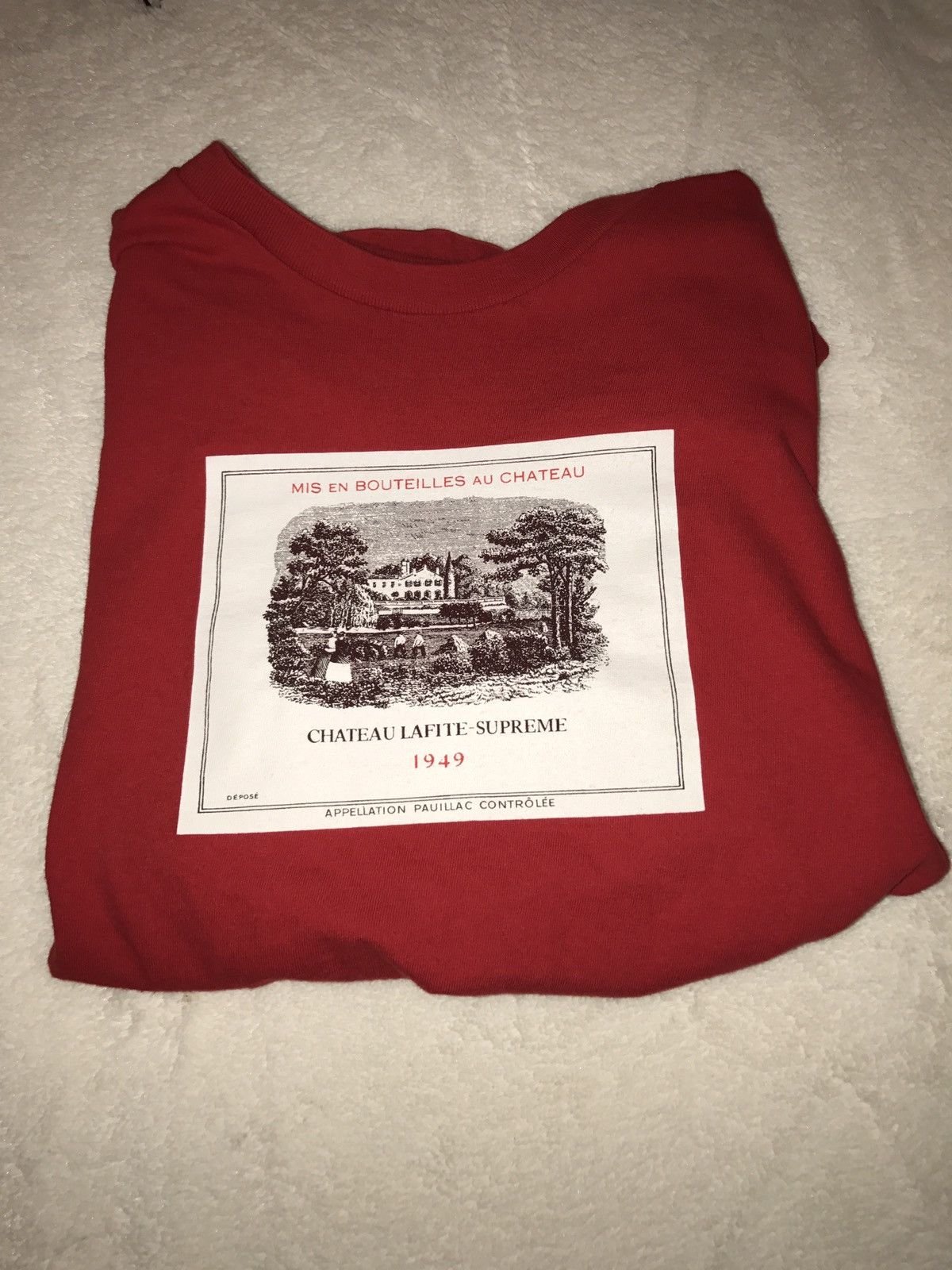 Supreme Chateau Tee White Men's - FW16 - US