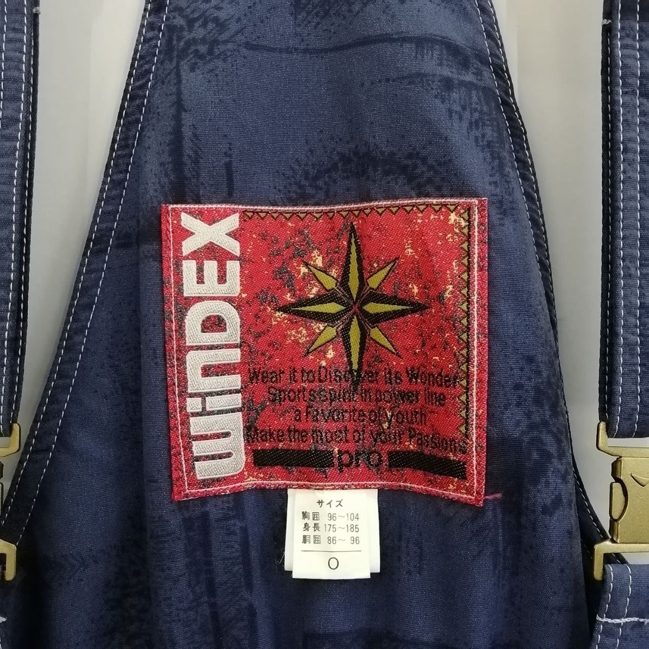 Vintage 🔥 Vintage Windex Ski Pants Jumpsuit Overall Jacket Size US 34 / EU 50 - 3 Thumbnail