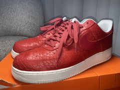 Size 11 - Nike Air Force 1 Low '07 LV8 Red Croc