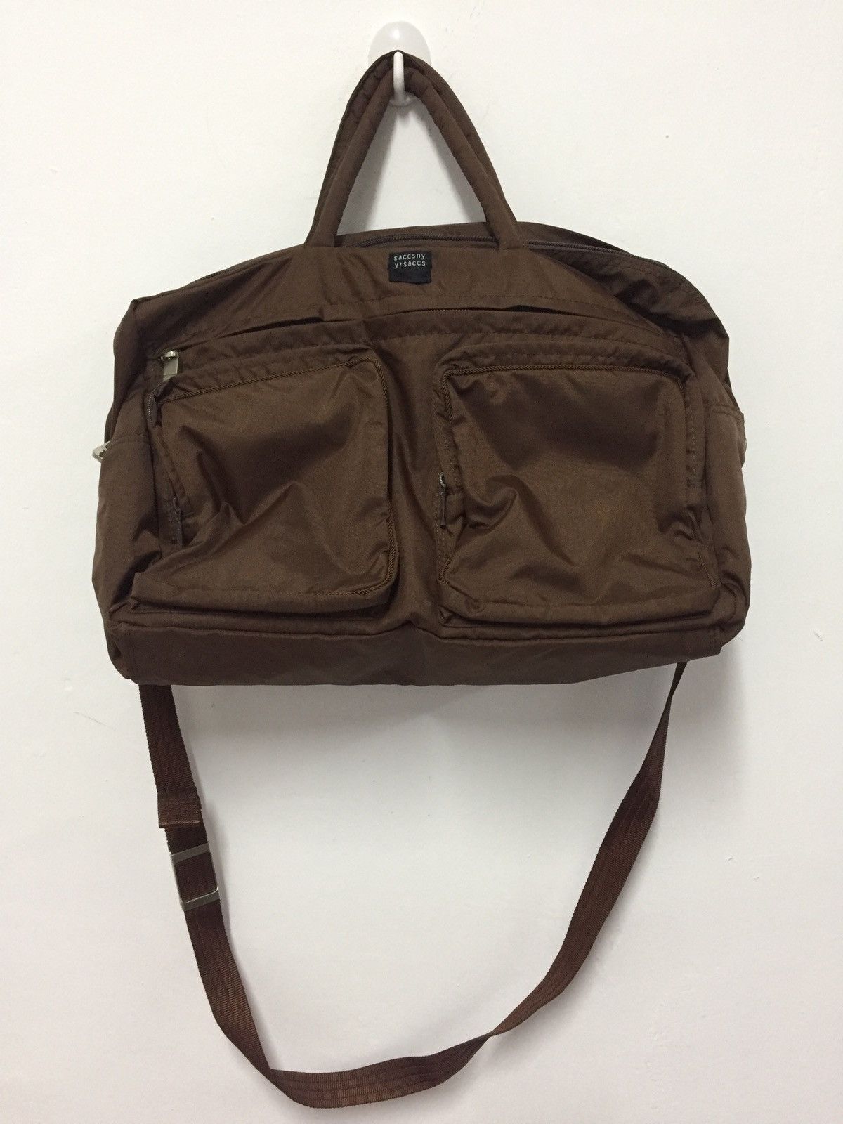 Yohji Yamamoto Yohji Yamamoto Y’accs 2 Way Bag Size ONE SIZE - 1 Thumbnail