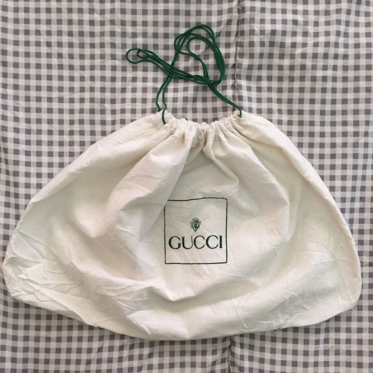 Gucci Gucci Drawstring Bag MADE IN ITALY Size ONE SIZE - 1 Thumbnail