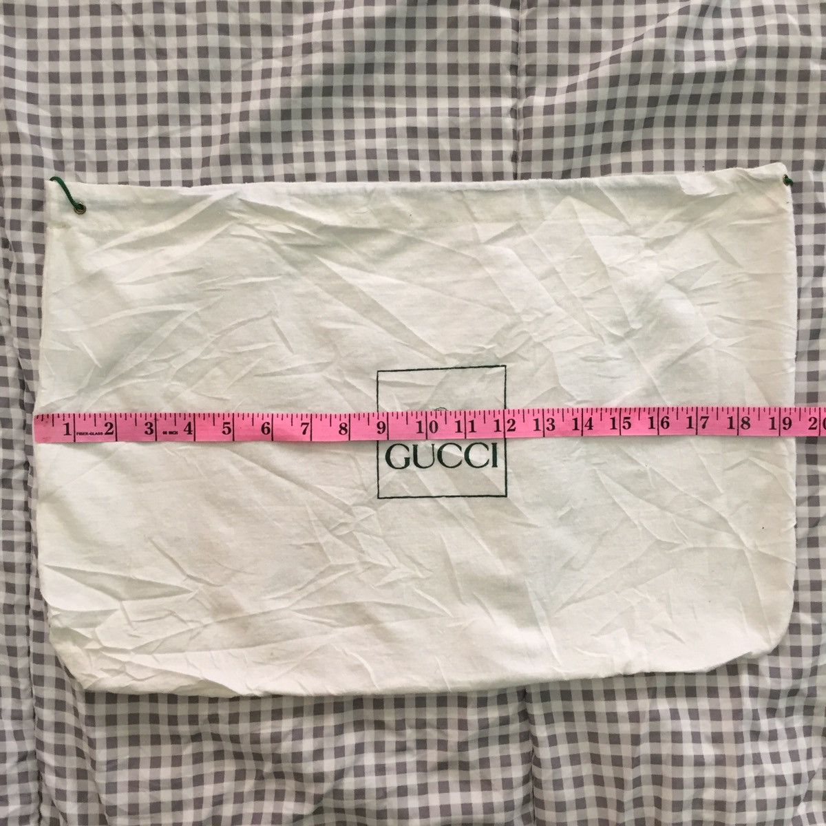 Gucci Gucci Drawstring Bag MADE IN ITALY Size ONE SIZE - 16 Thumbnail