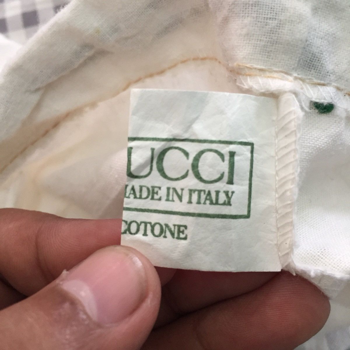 Gucci Gucci Drawstring Bag MADE IN ITALY Size ONE SIZE - 15 Thumbnail